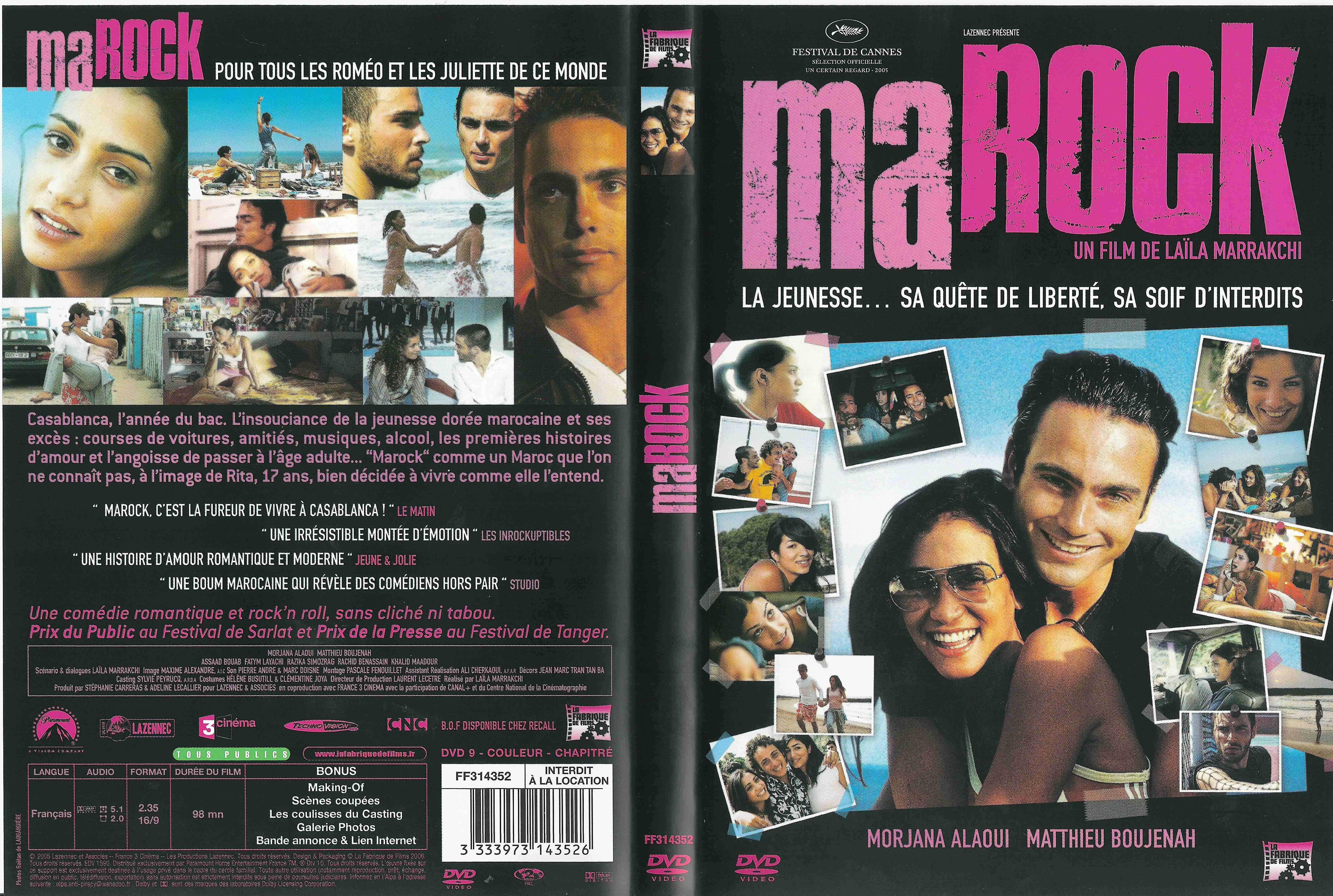 Jaquette DVD Marock
