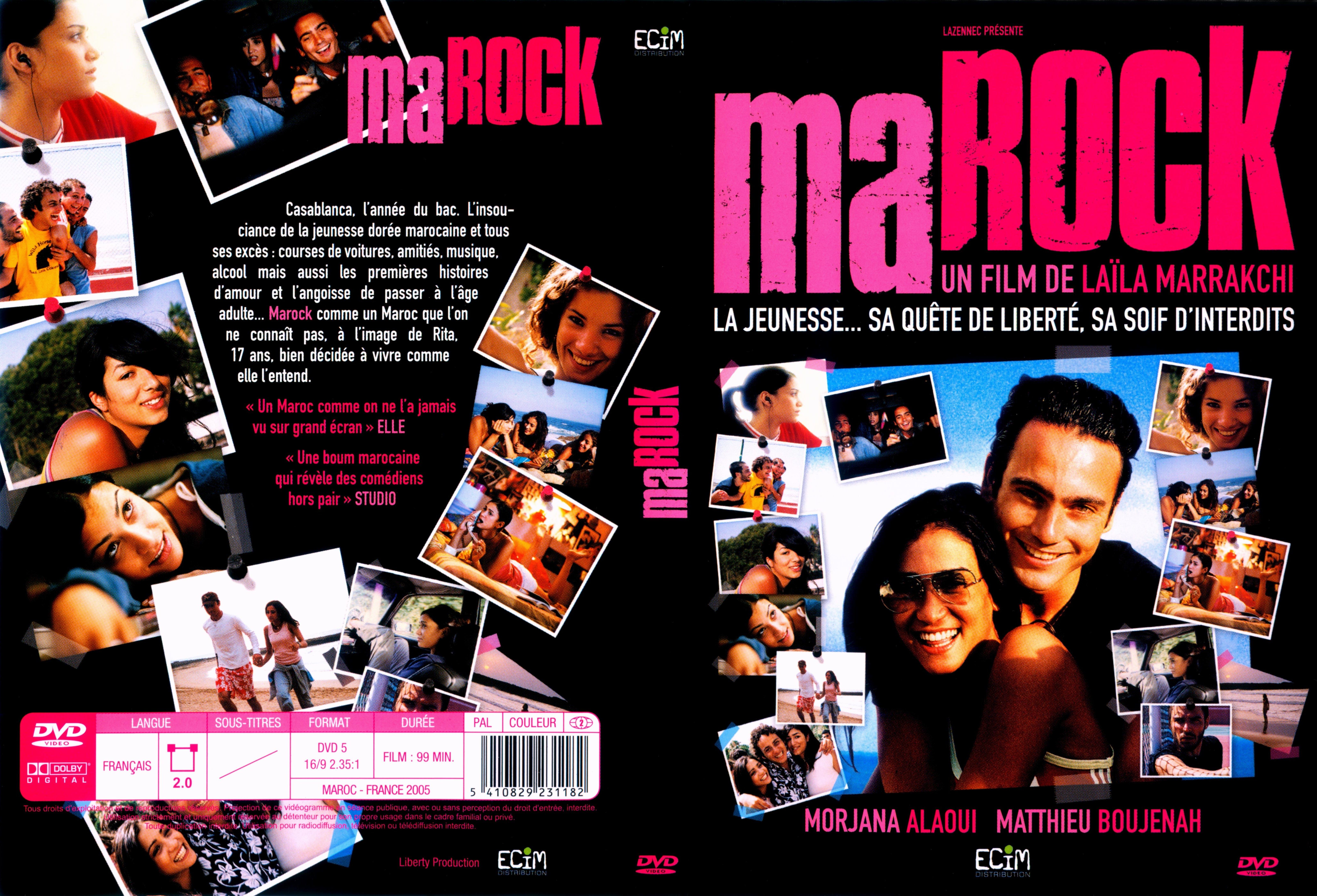 Jaquette DVD Marock v2