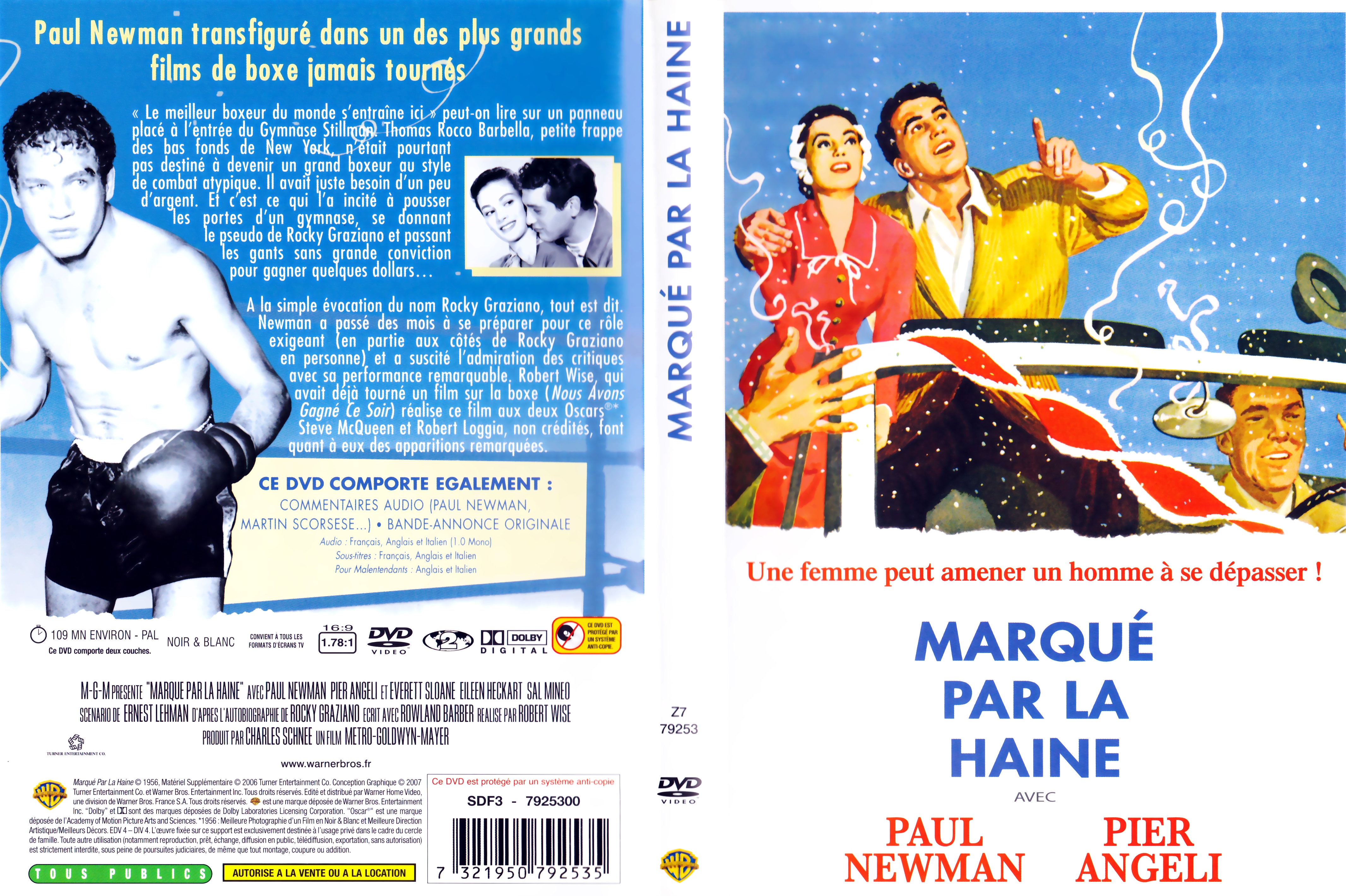 Jaquette DVD Marqu par la Haine