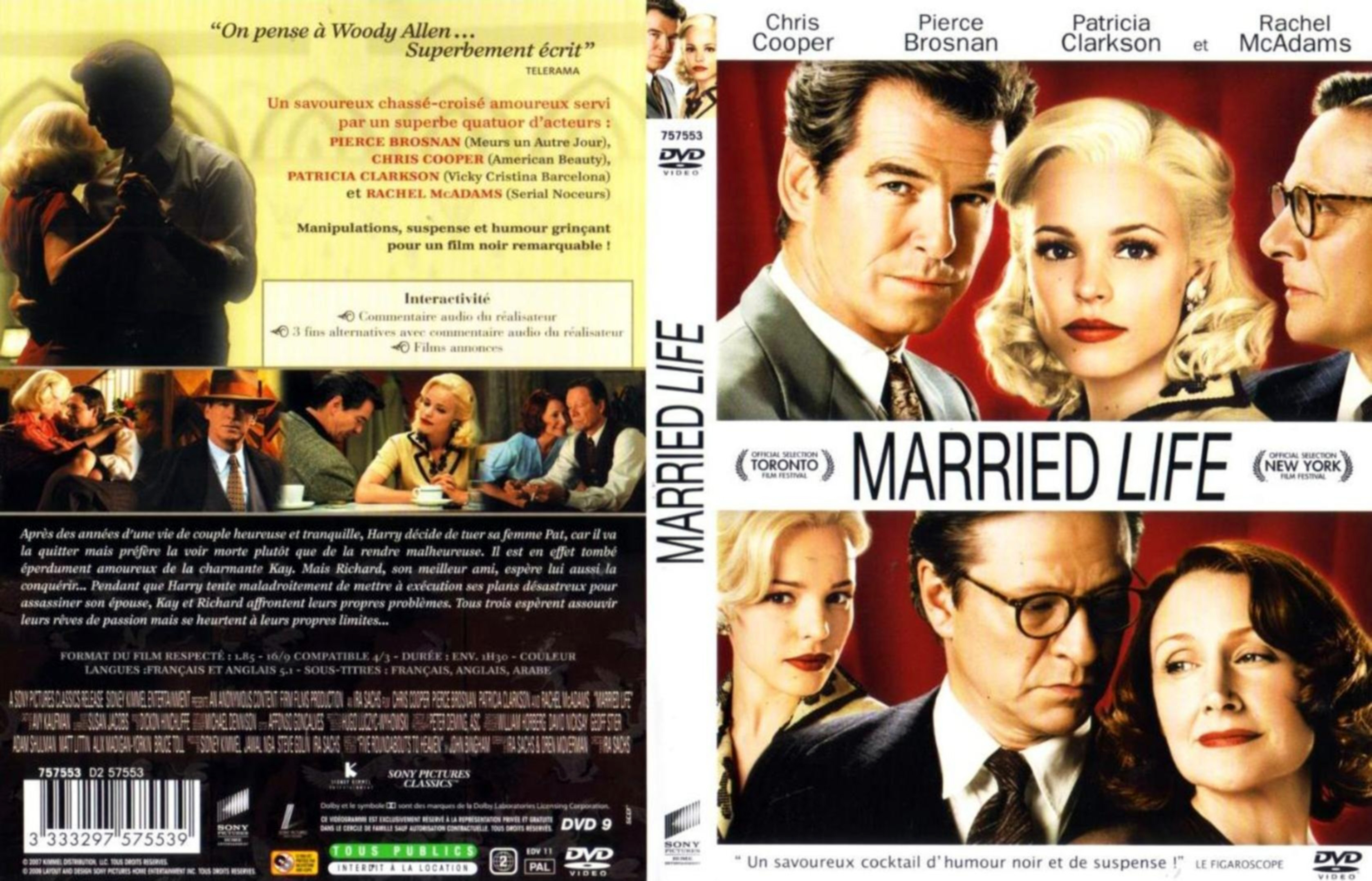 Jaquette DVD Married life