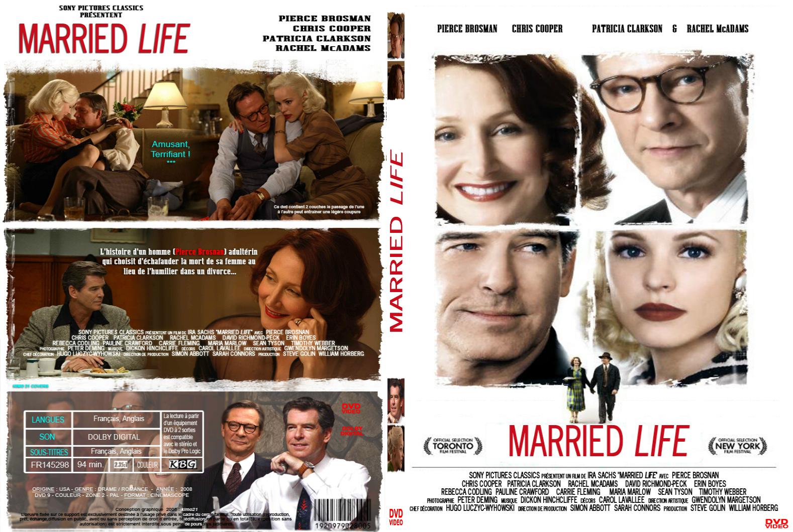Jaquette DVD de Married life - SLIM