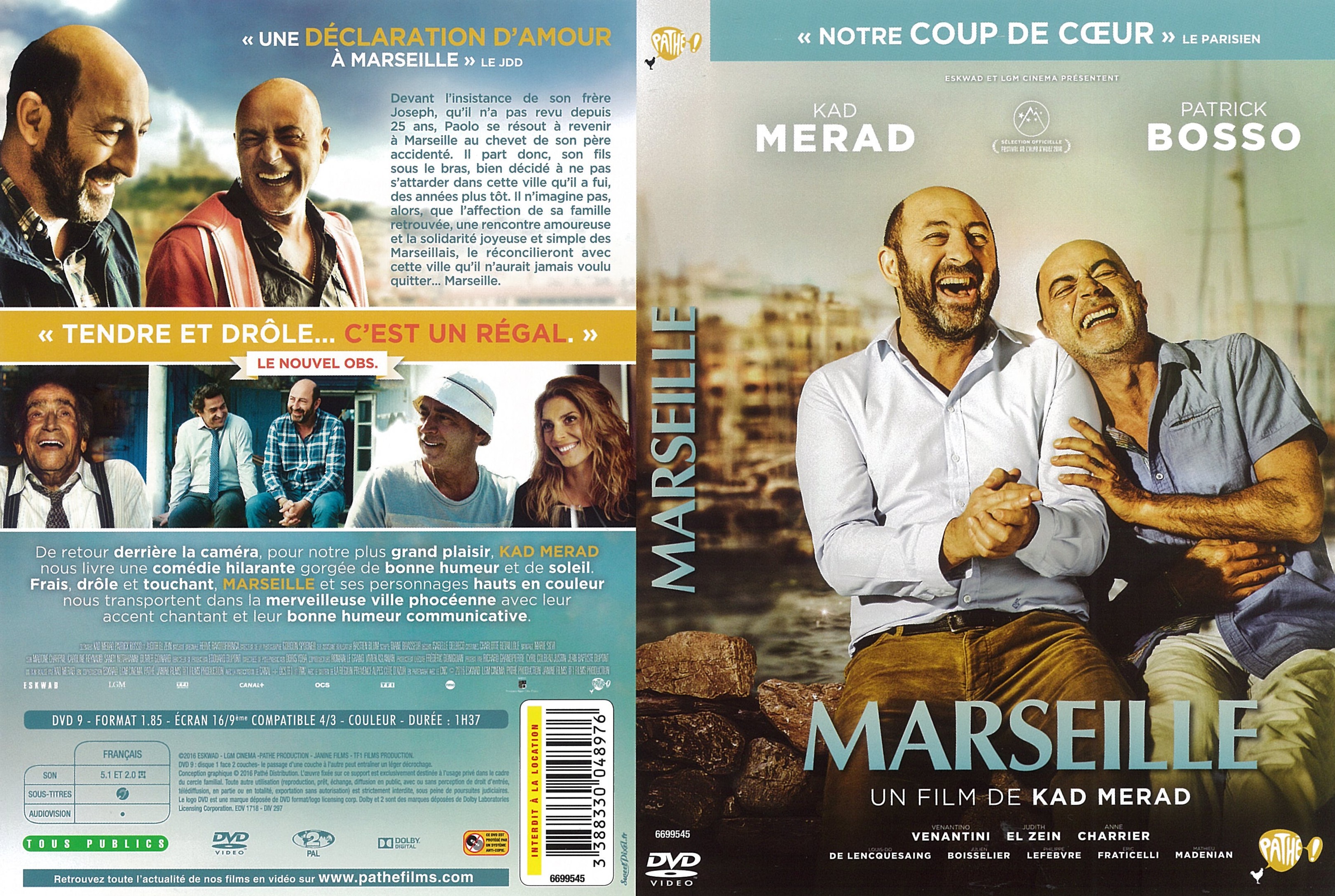 Jaquette DVD Marseille