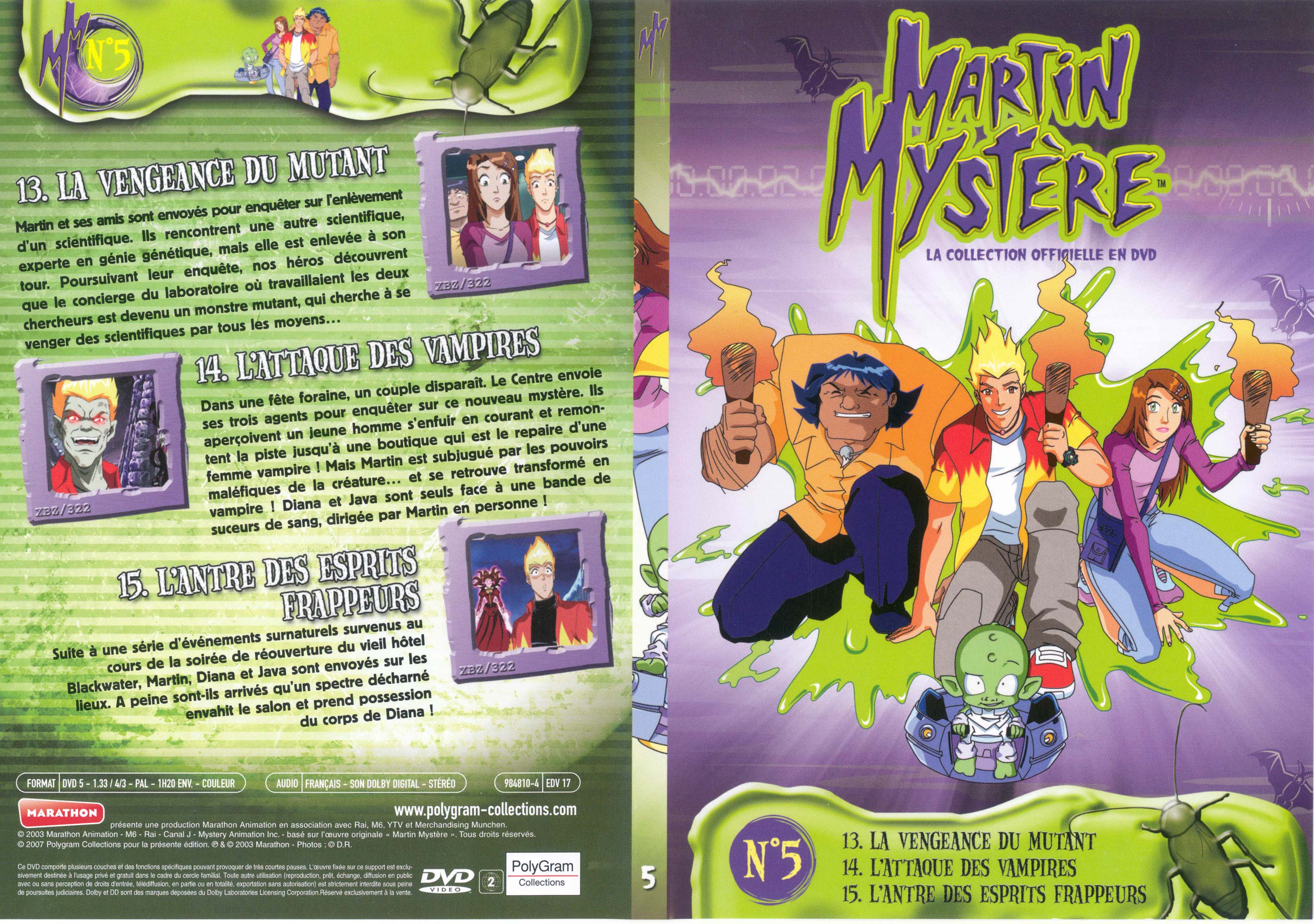 Jaquette DVD Martin Mystre vol 5