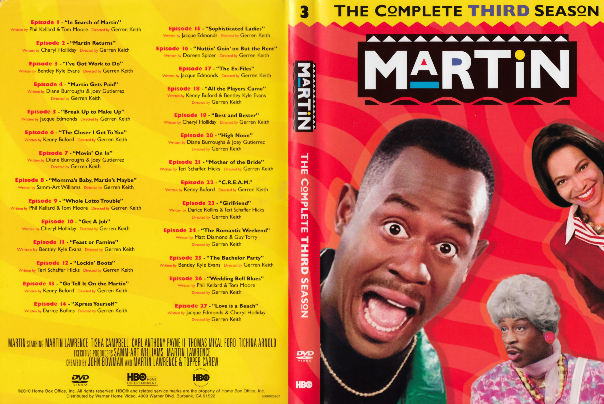 Jaquette DVD Martin Saison 3 Zone 1
