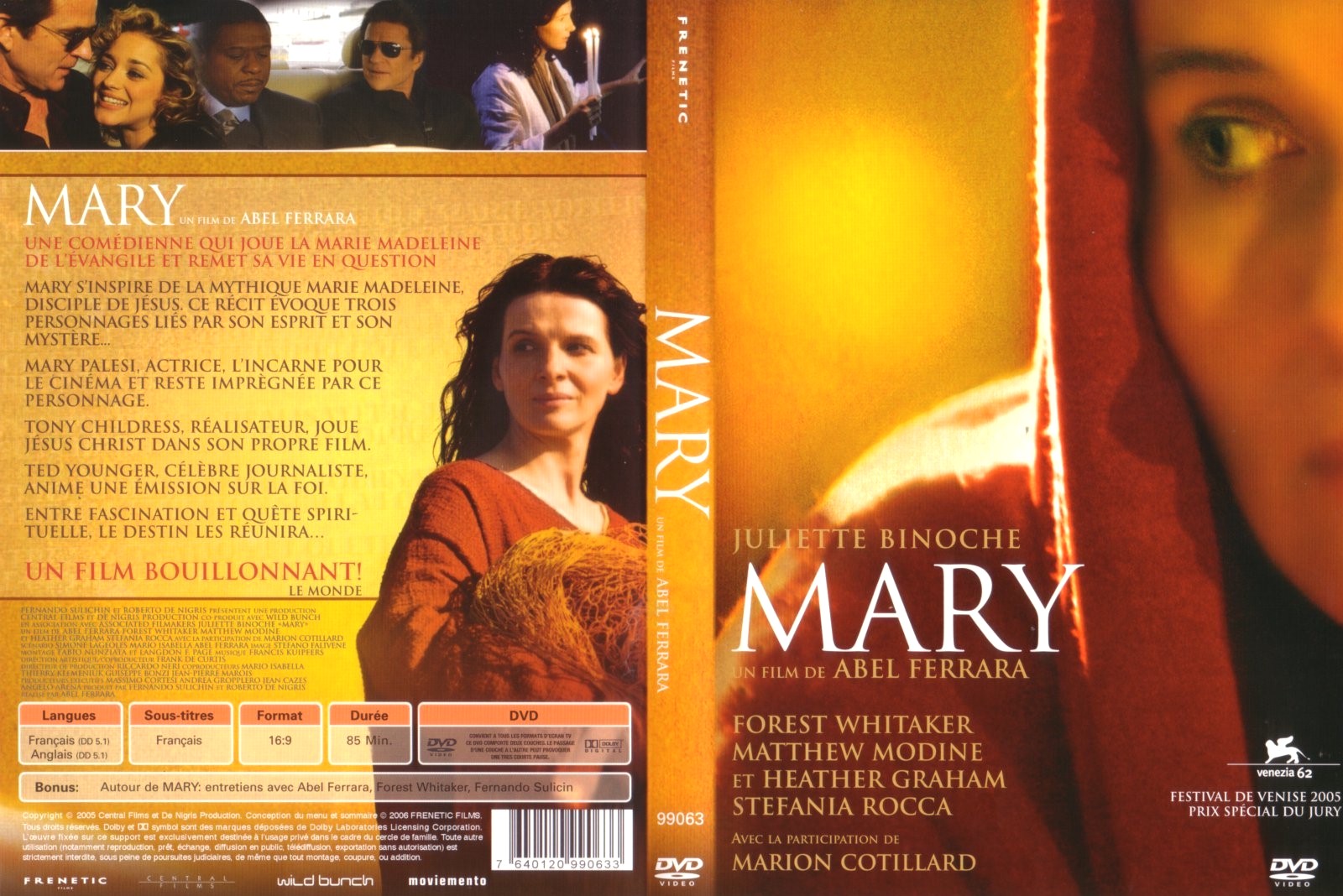 Jaquette DVD Mary
