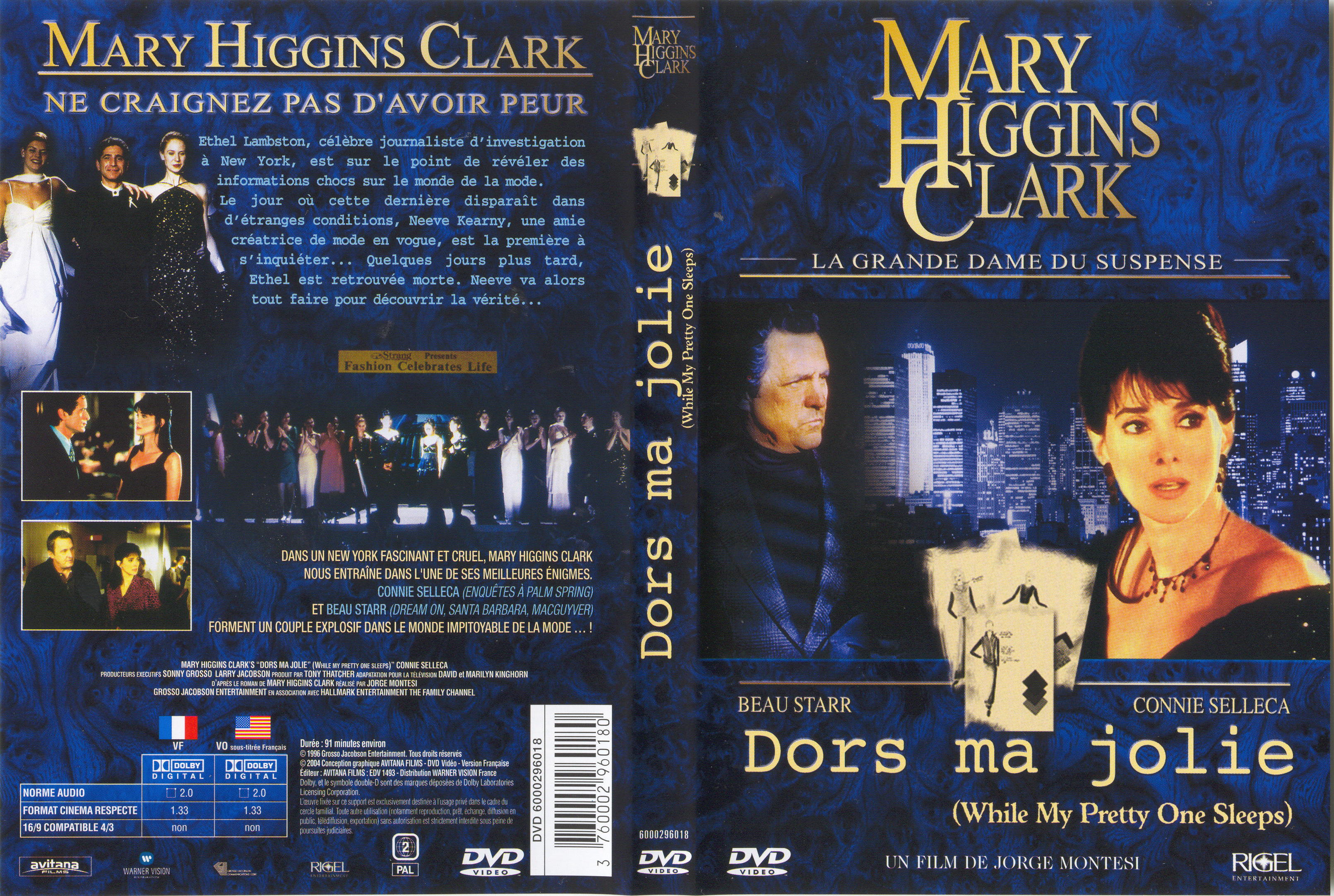 Jaquette DVD de Mary Higgins Clark - Dors ma jolie - Cinéma Passion3223 x 2167