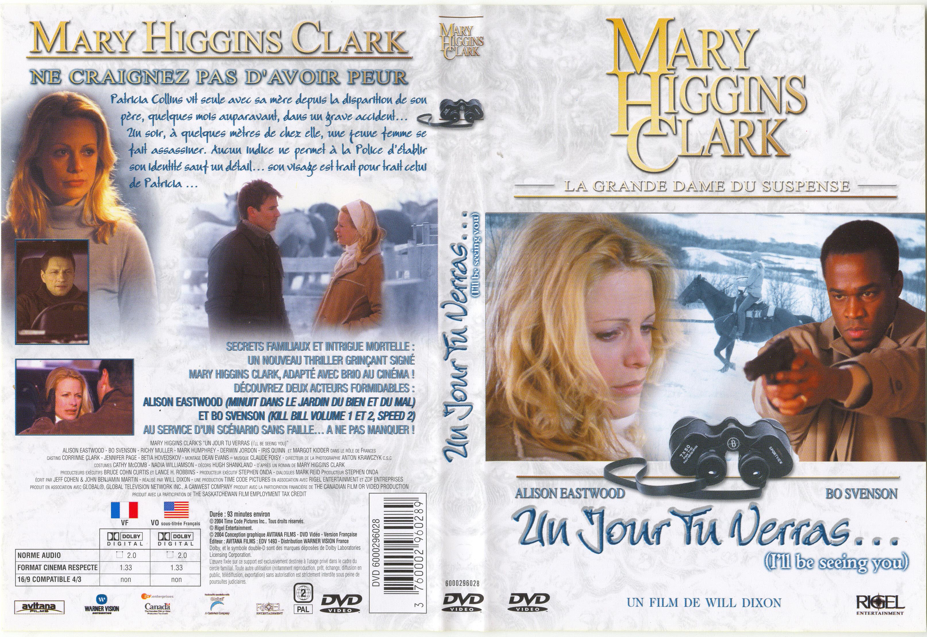 Jaquette DVD Mary Higgins Clark vol 14 - Un jour tu verras v2