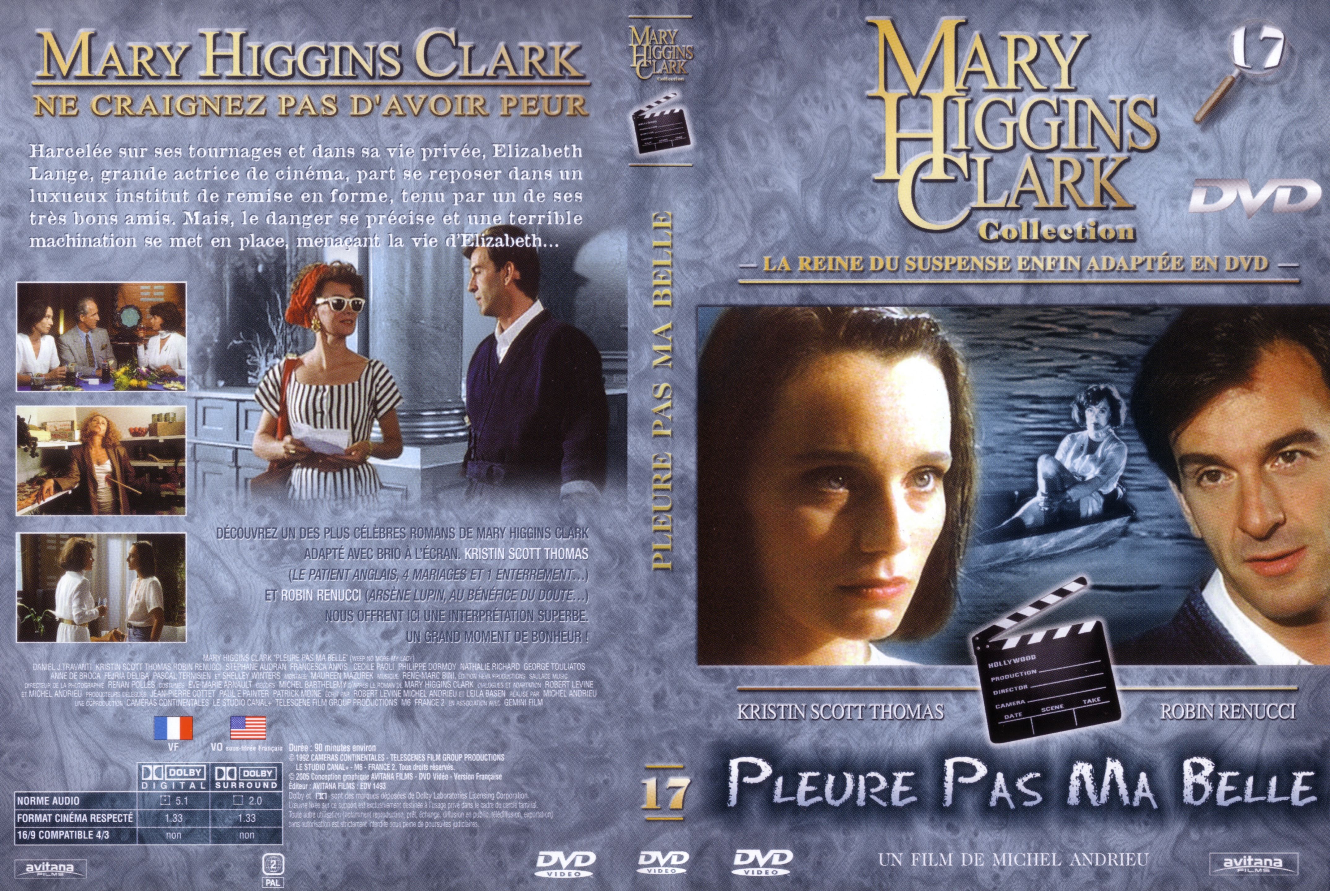 Jaquette DVD Mary Higgins Clark vol 17 - Pleure pas ma belle