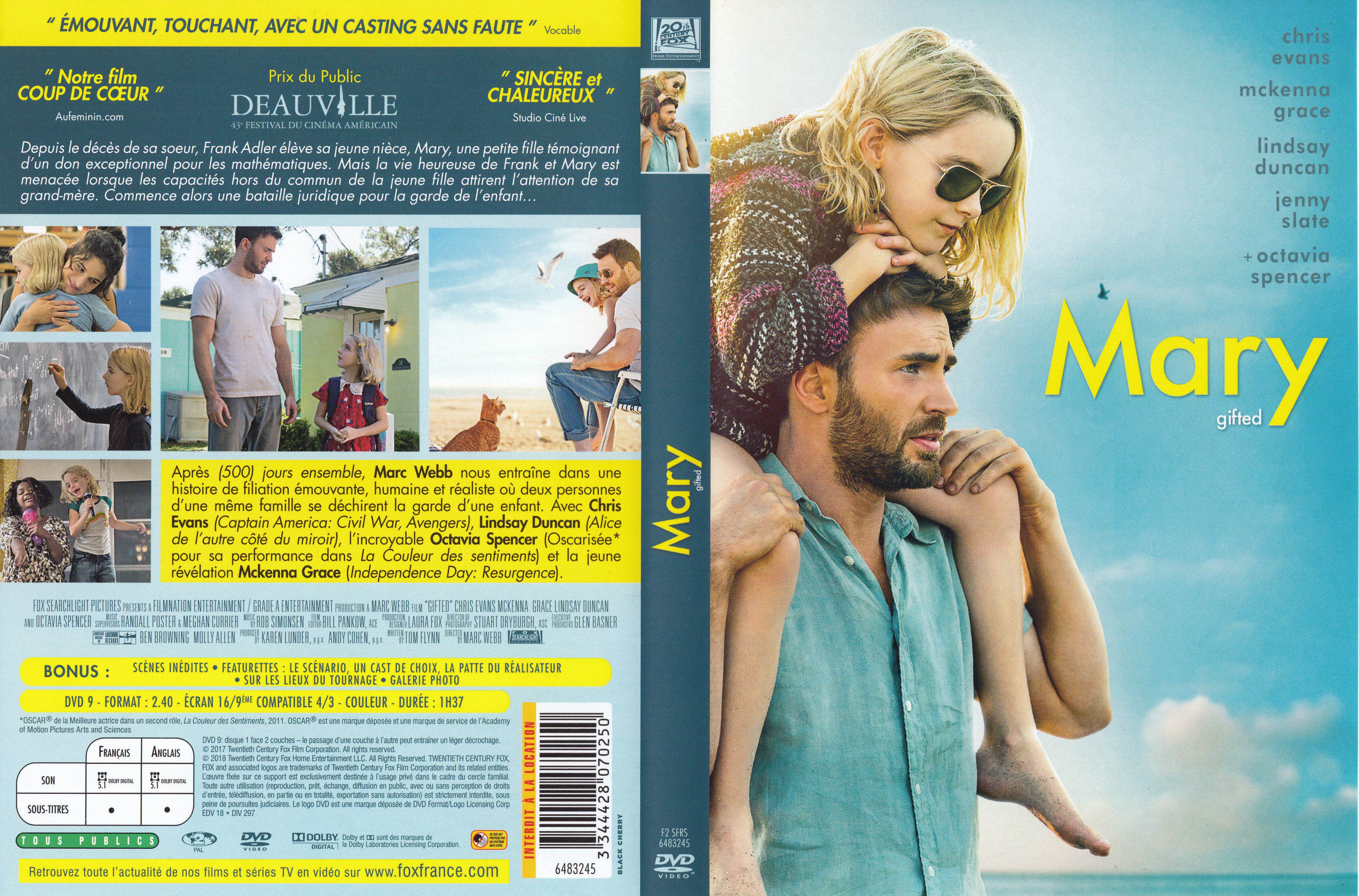Jaquette DVD Mary (2017)