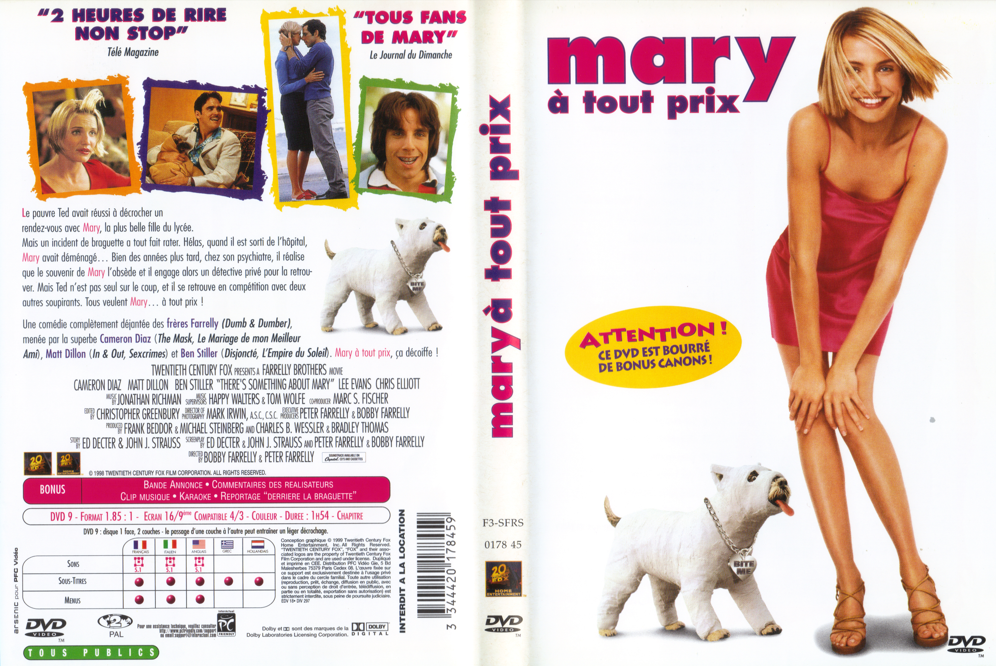 Jaquette DVD Mary  tout prix