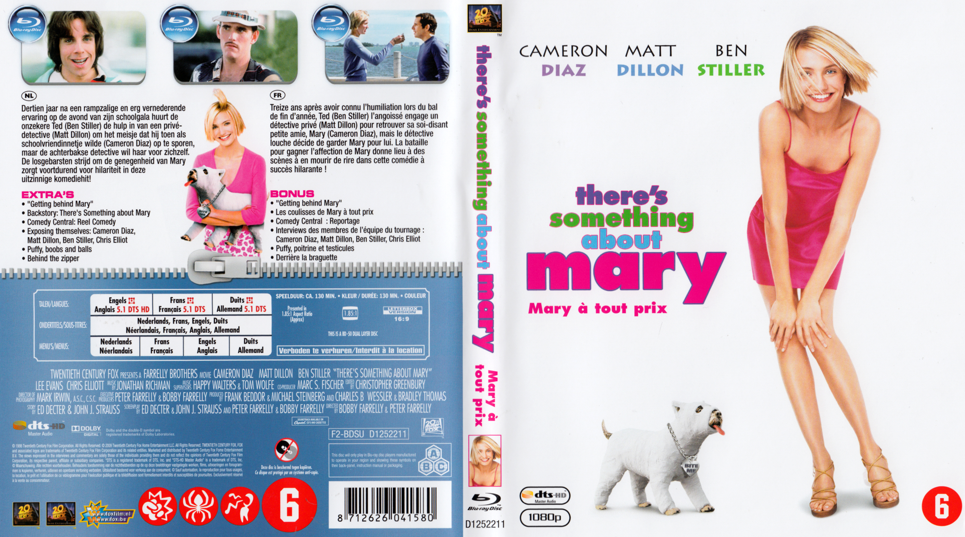 Jaquette DVD Mary  tout prix (BLU-RAY) v2
