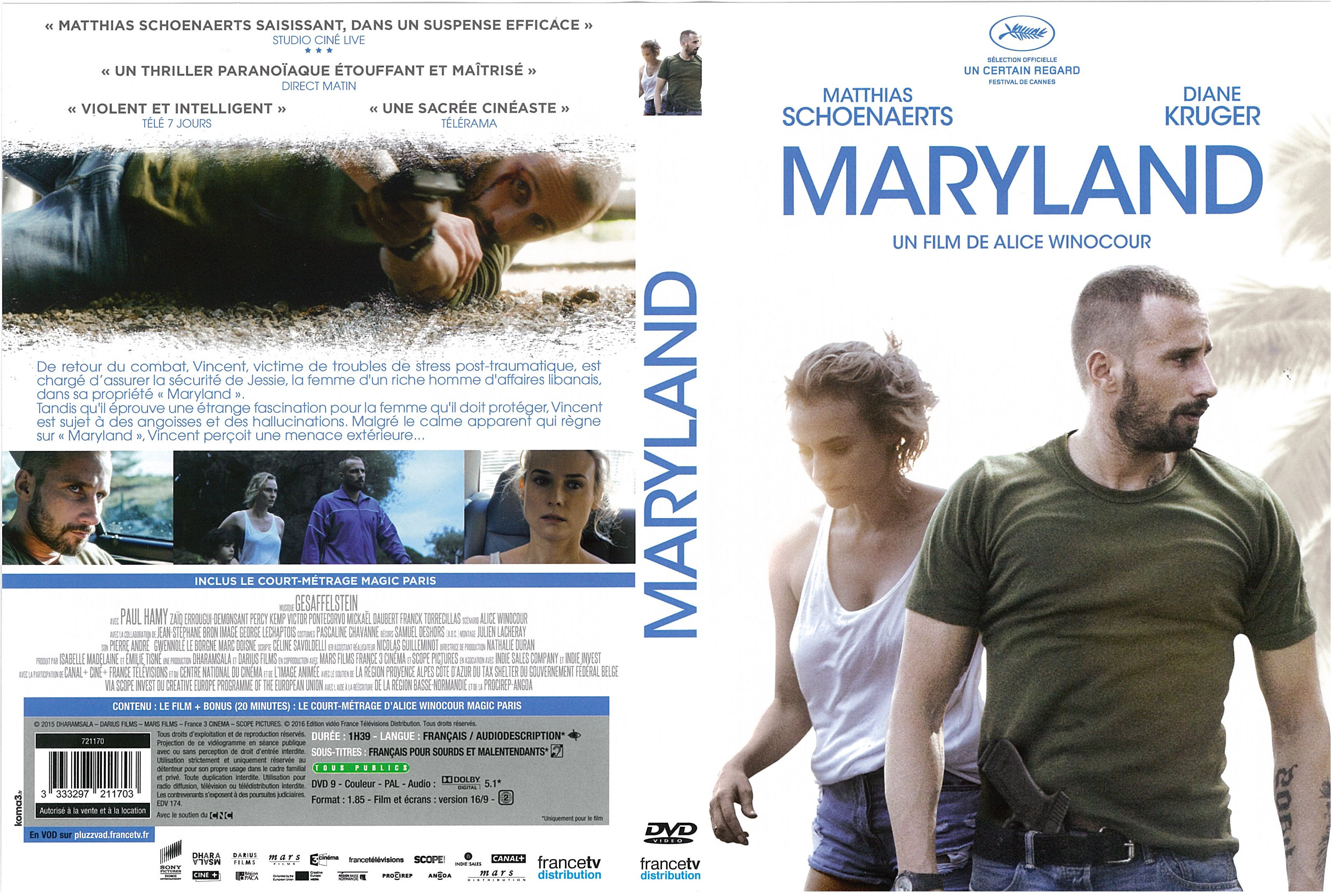 Jaquette DVD Maryland