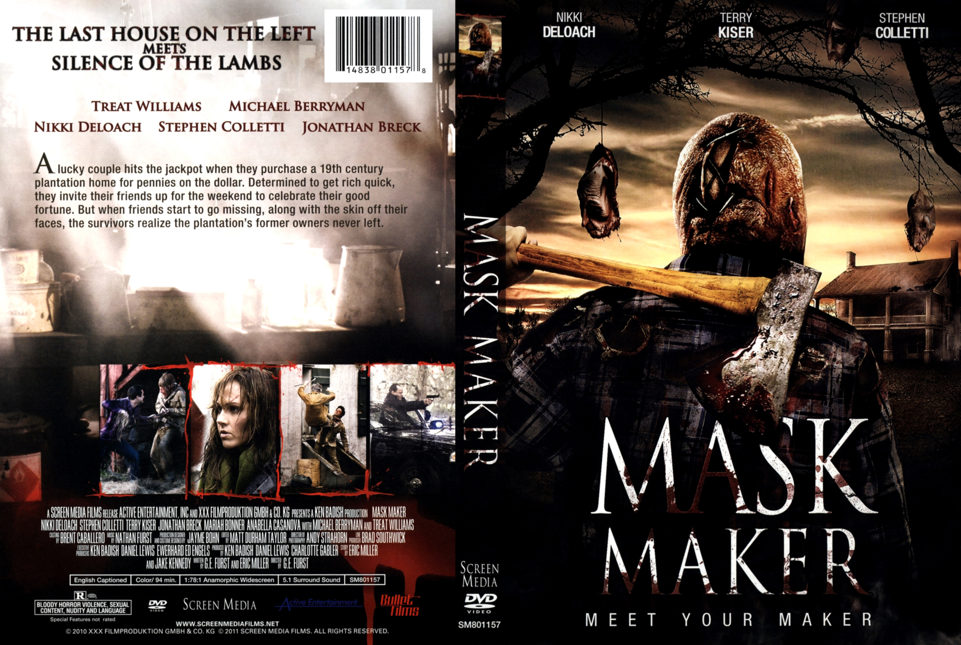 Jaquette DVD Mask Maker Zone 1