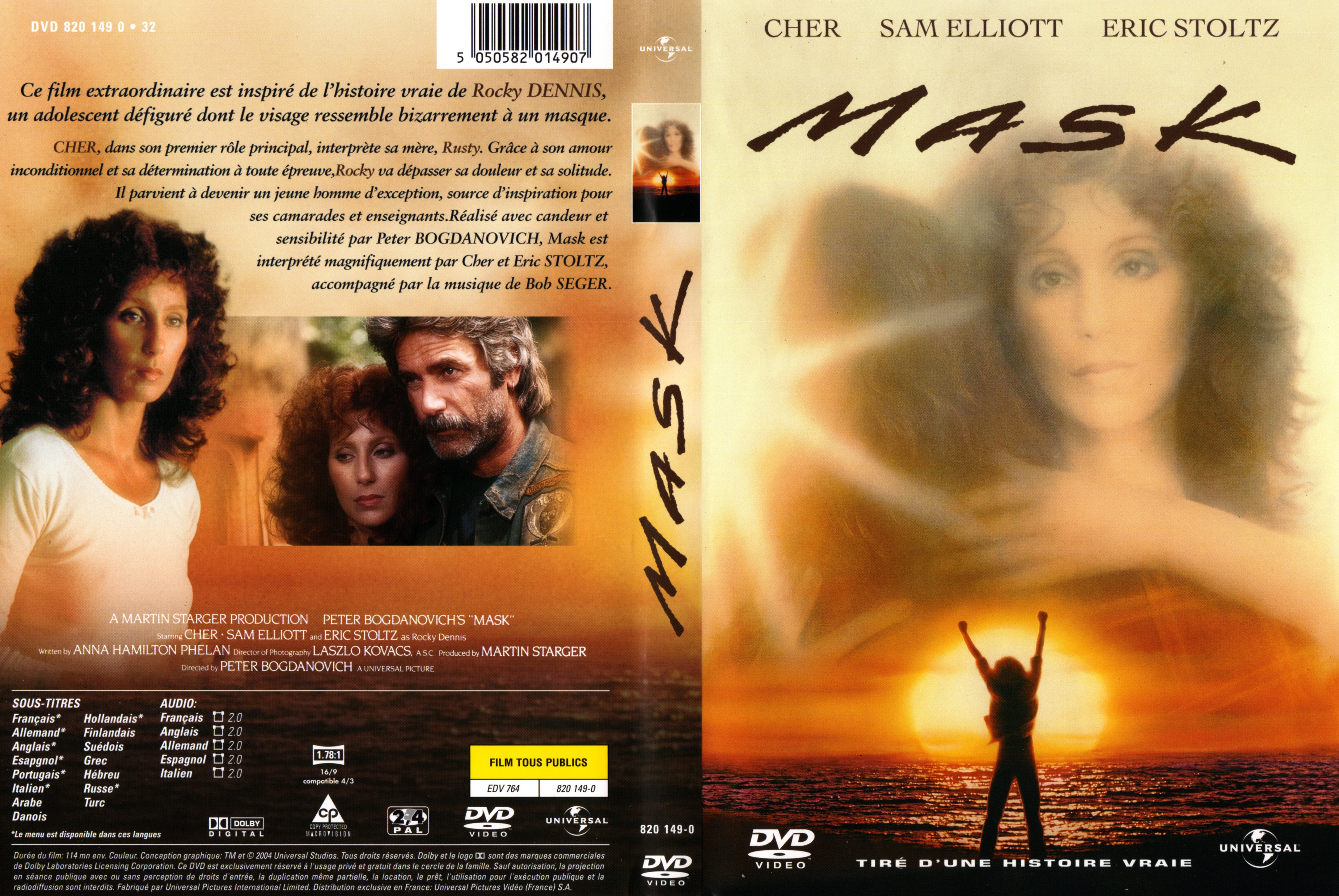 Jaquette DVD Mask (Cher)