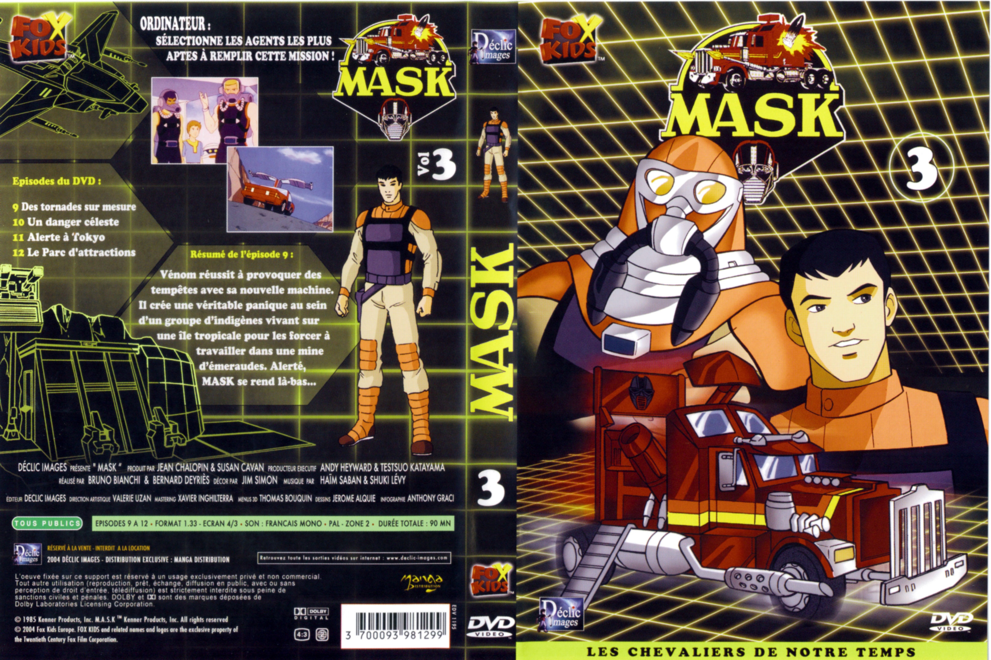Jaquette DVD Mask vol 03
