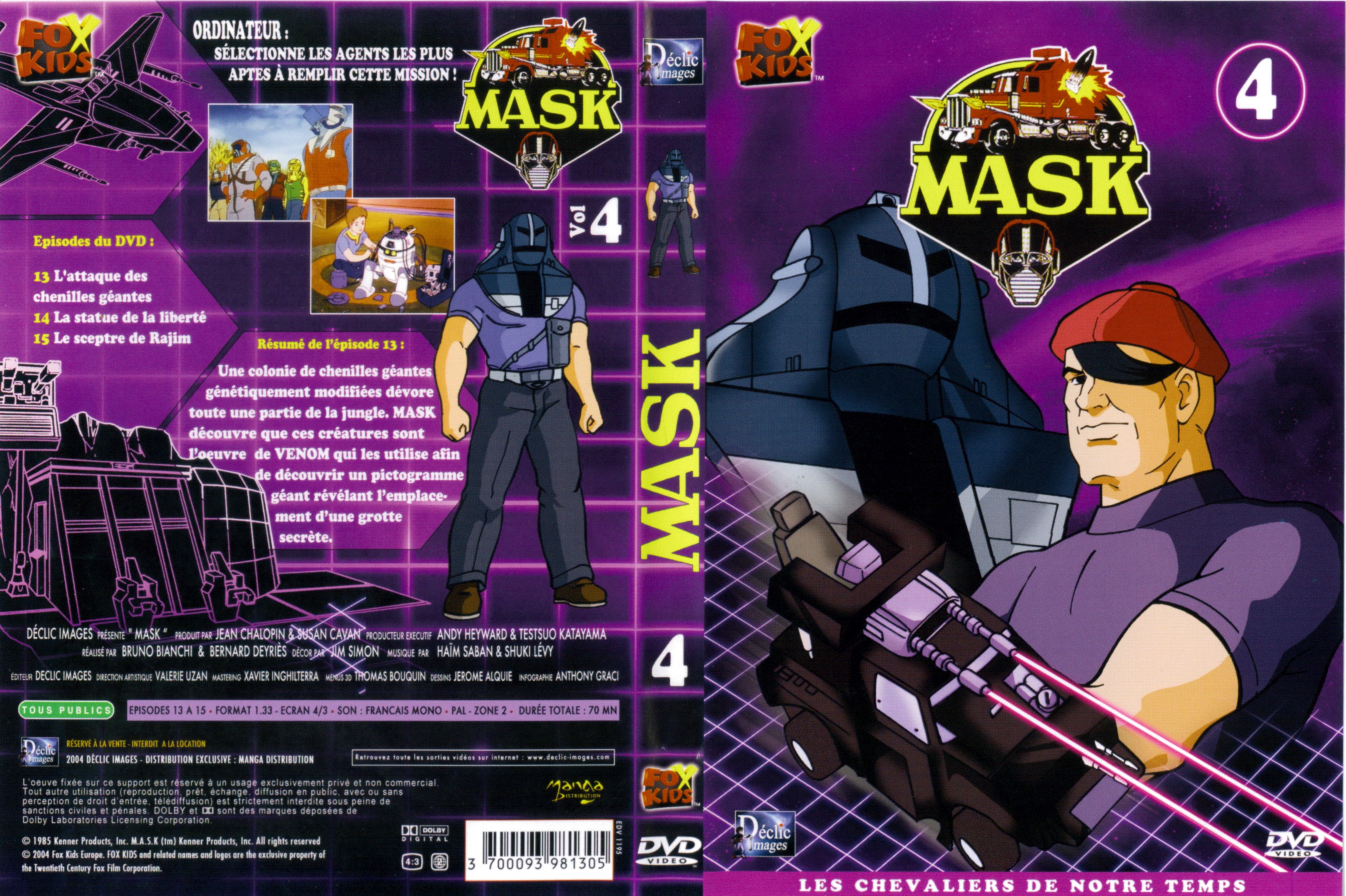 Jaquette DVD Mask vol 04