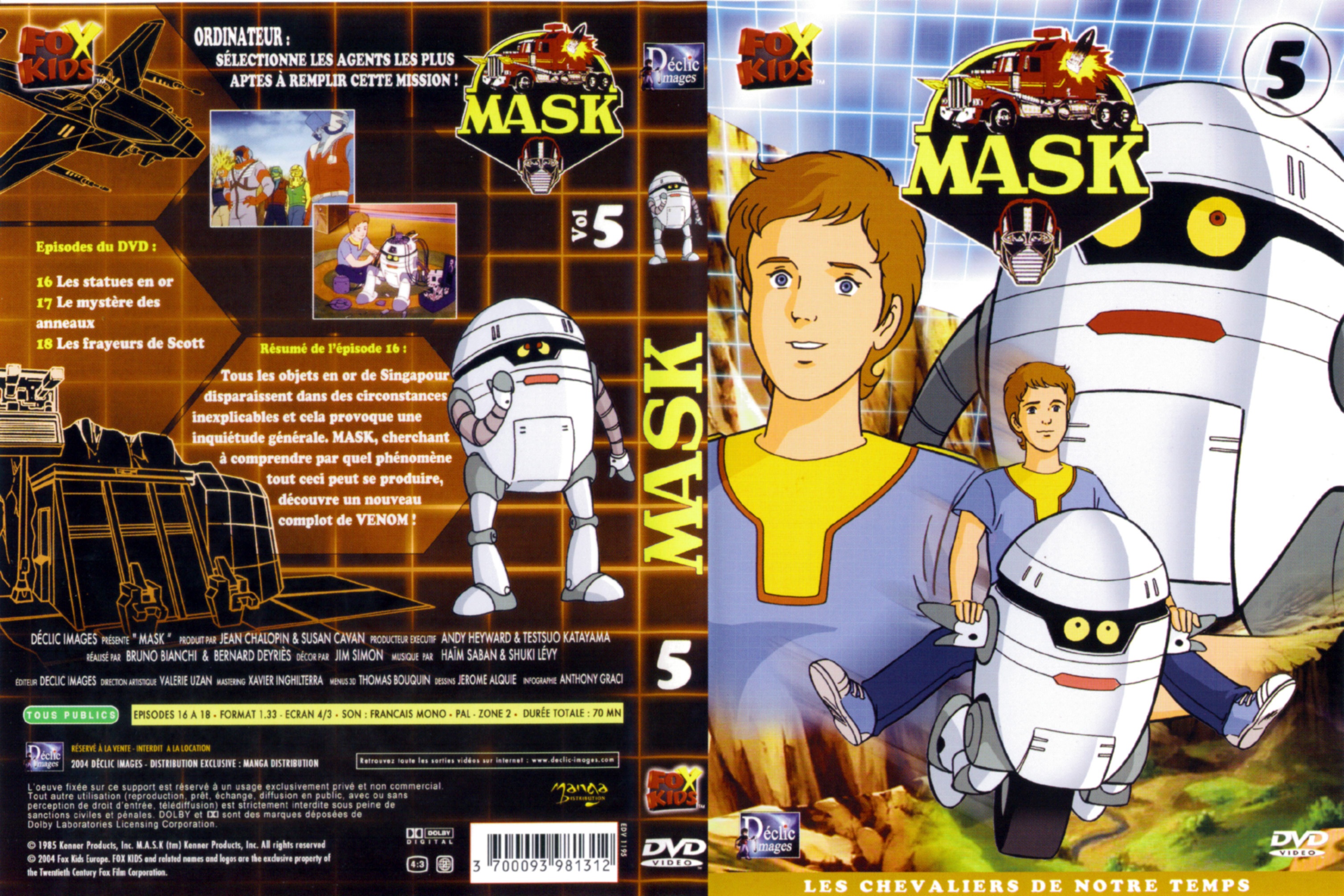 Jaquette DVD Mask vol 05