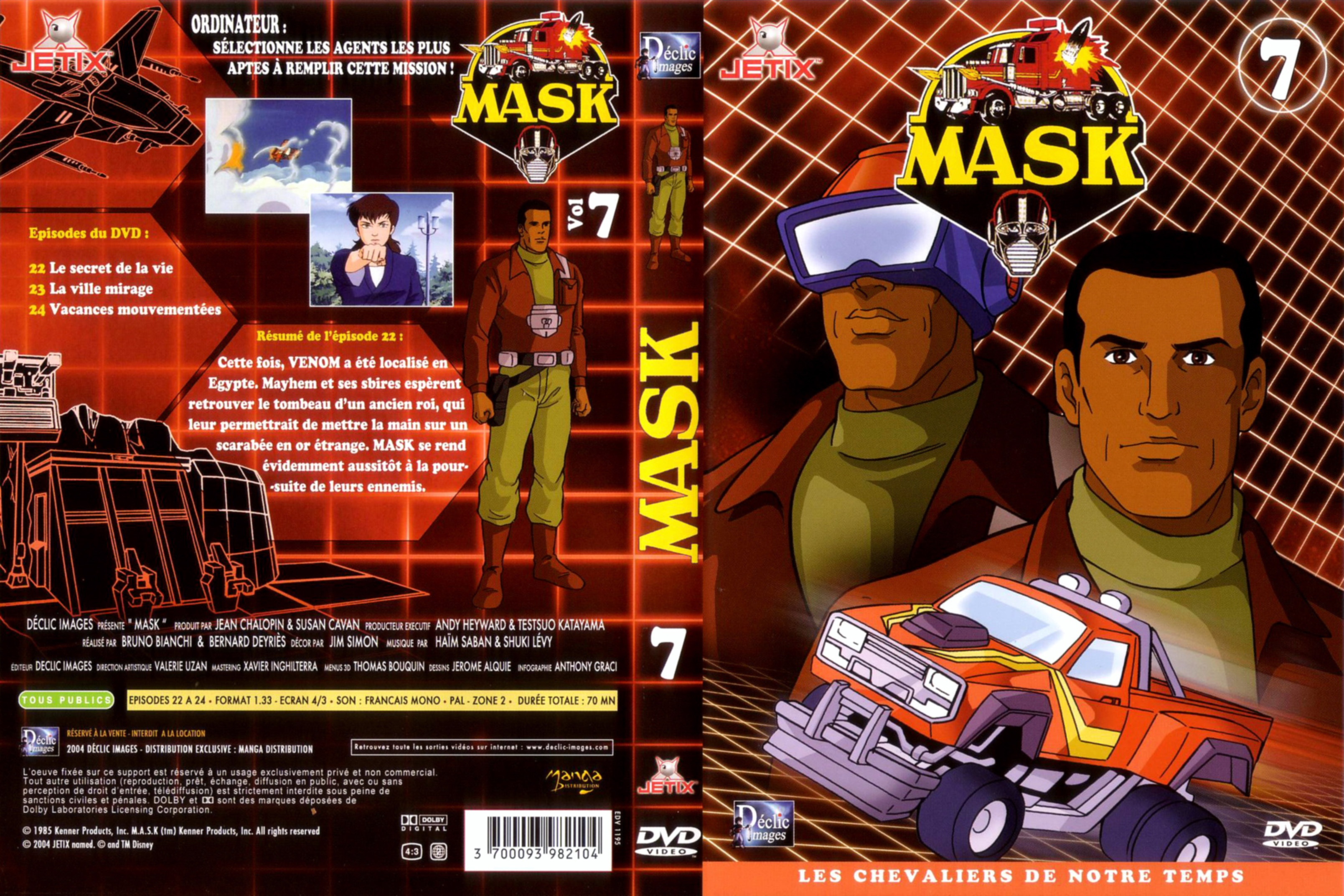 Jaquette DVD Mask vol 07