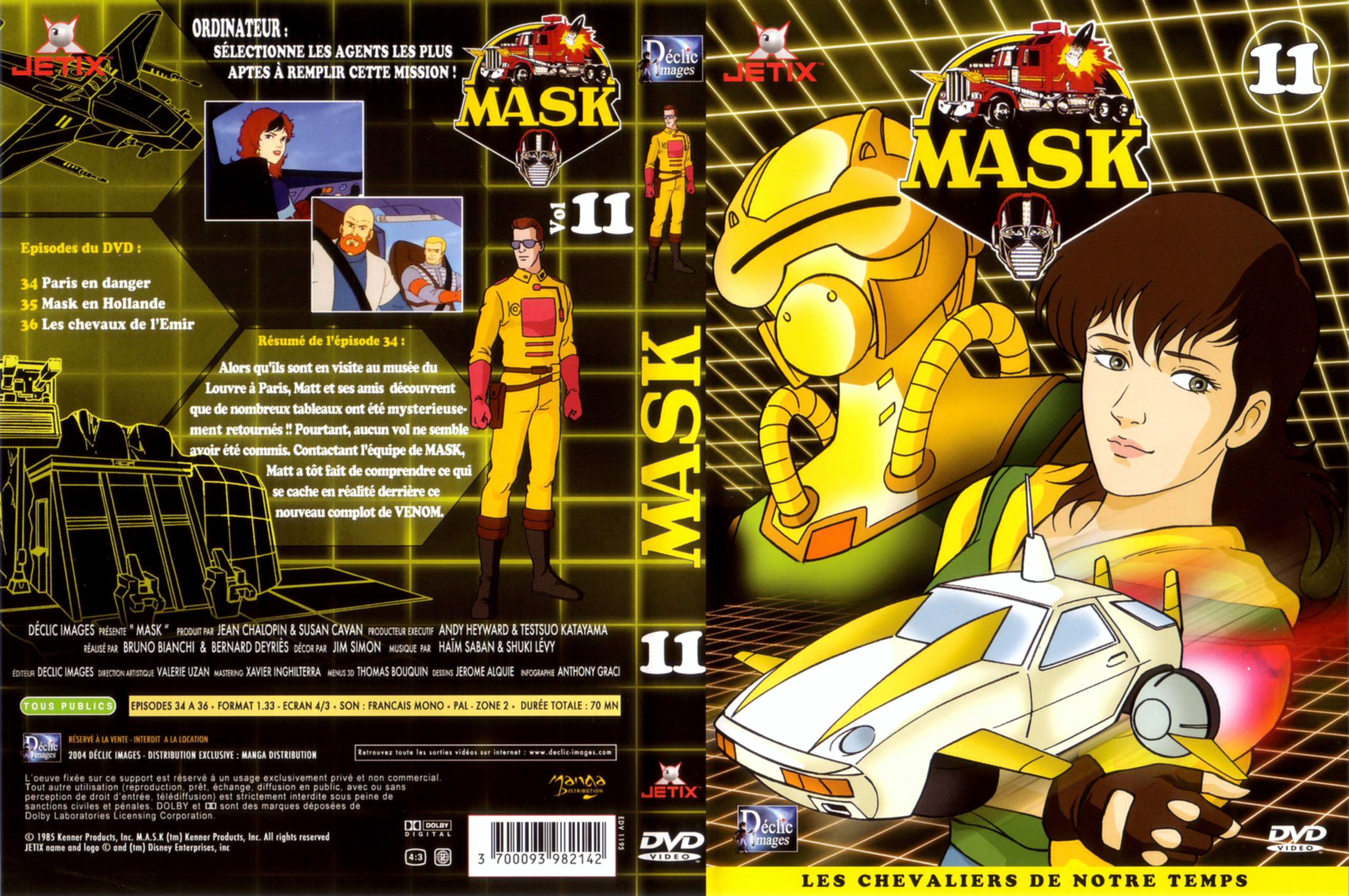 Jaquette DVD Mask vol 11