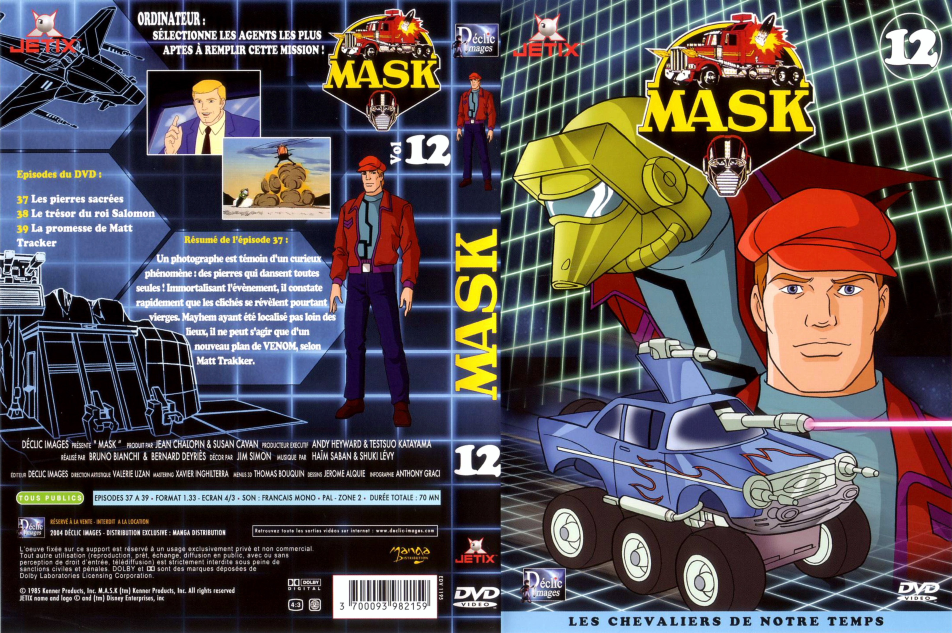 Jaquette DVD Mask vol 12