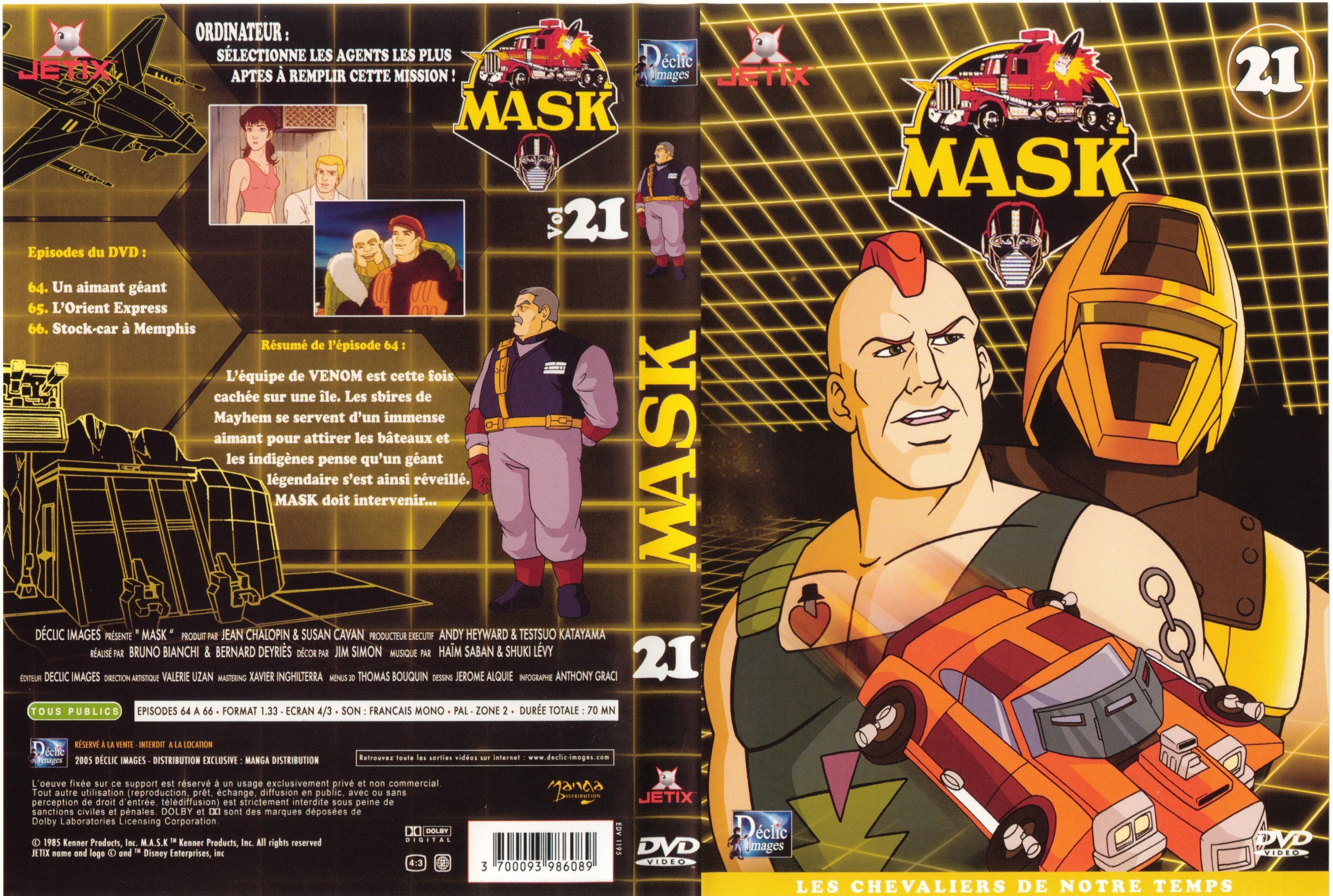 Jaquette DVD Mask vol 21