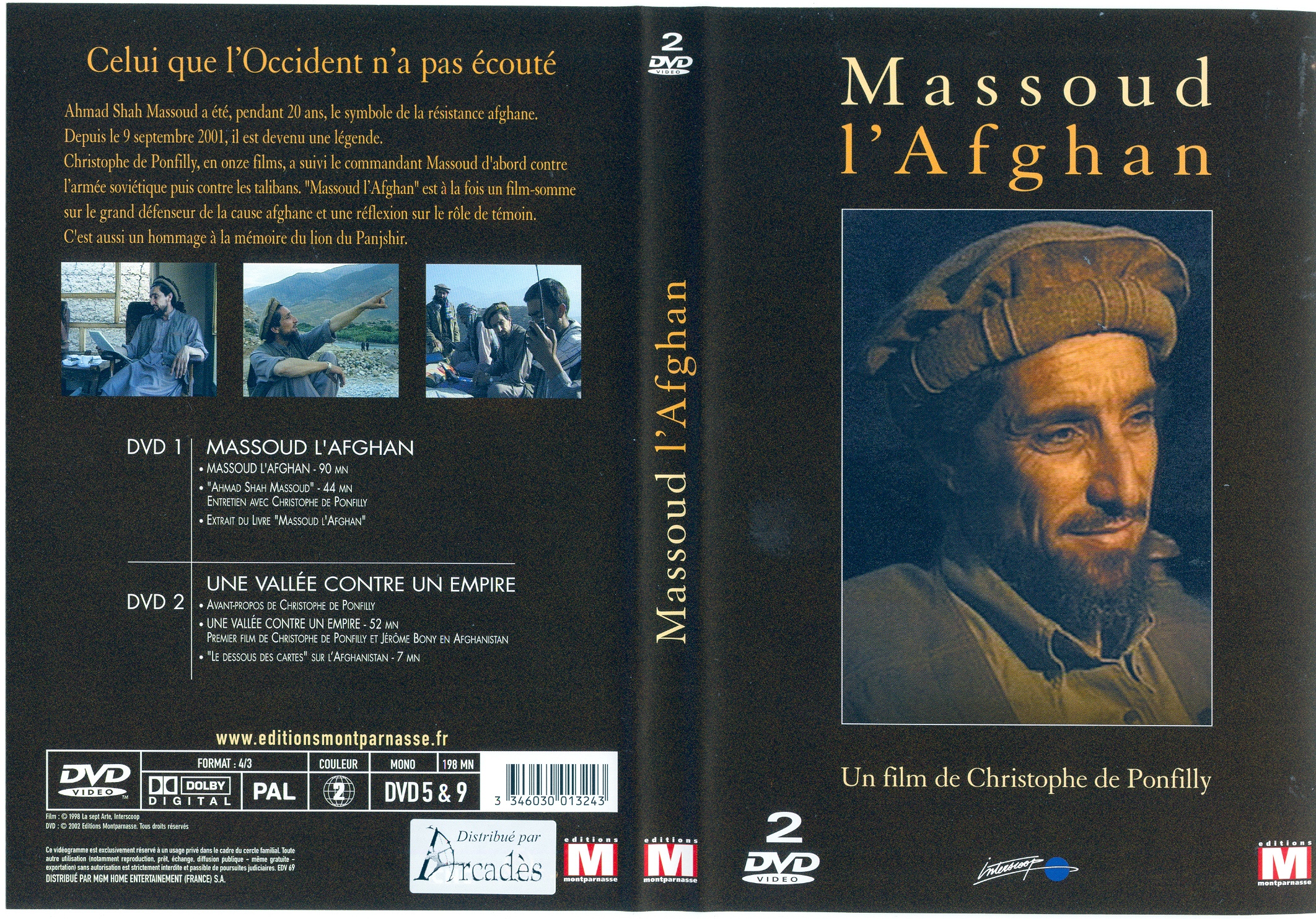 Jaquette DVD Massoud l