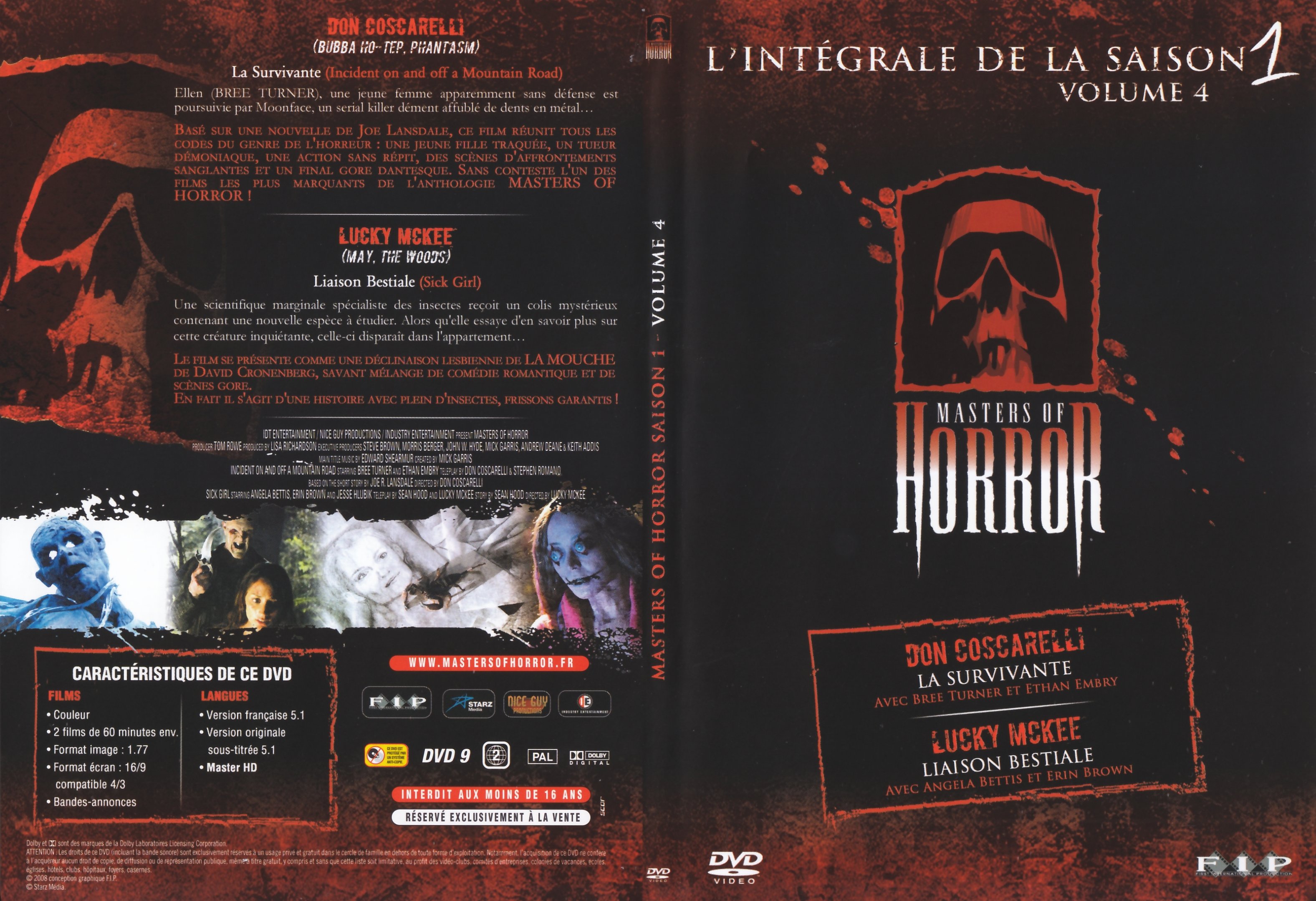 Jaquette DVD Masters of Horror Saison 1 Vol 04