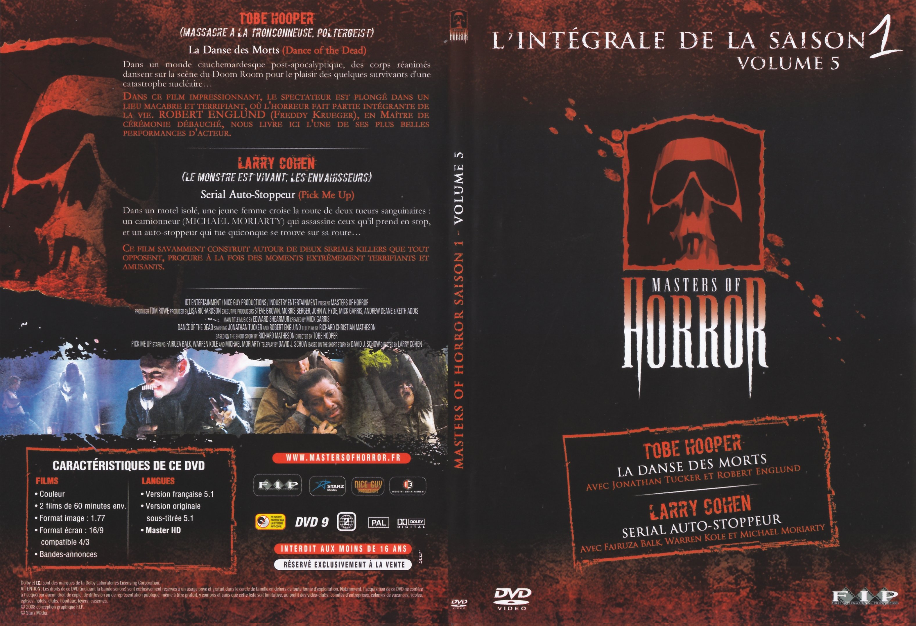 Jaquette DVD Masters of Horror Saison 1 Vol 05