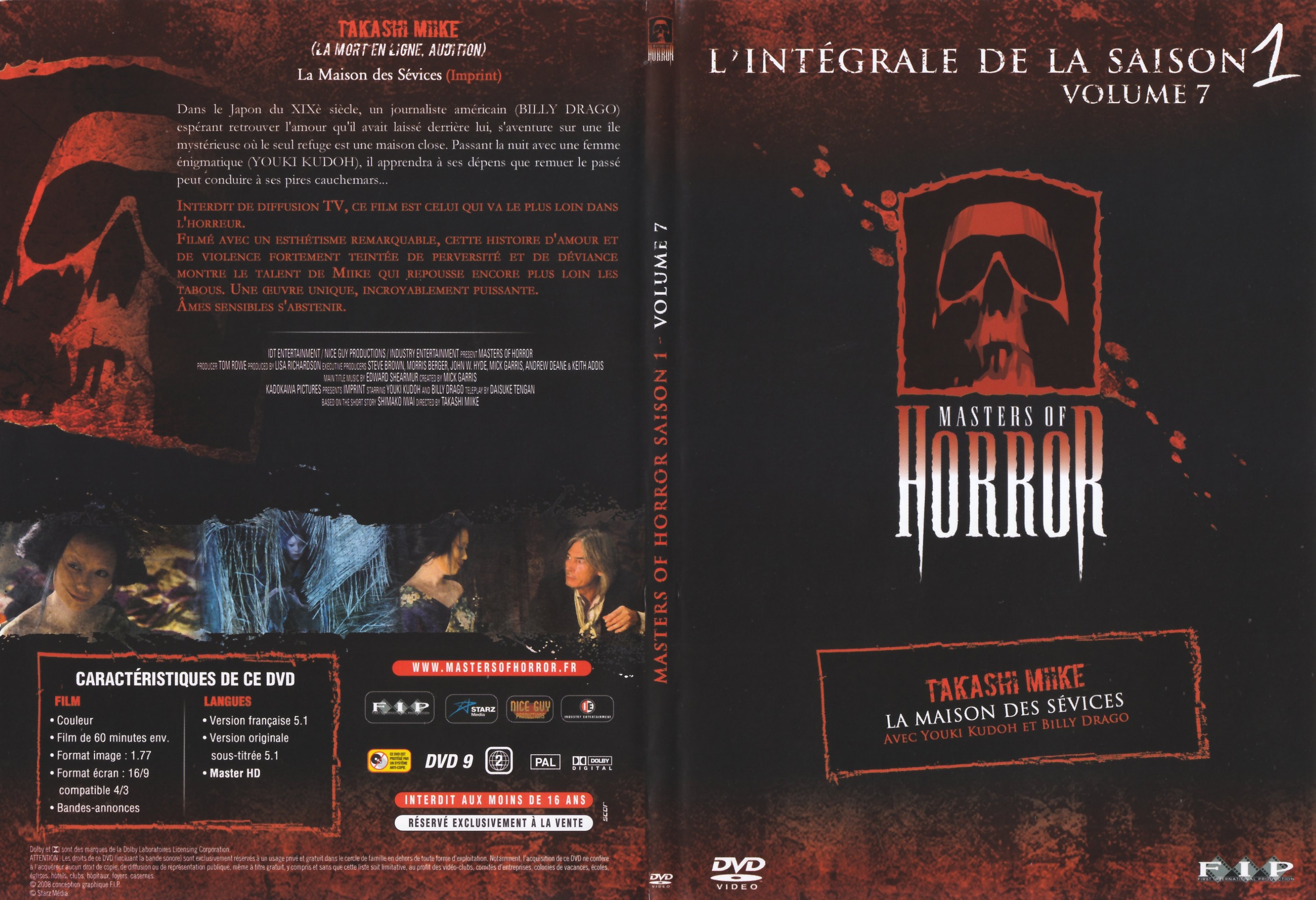 Jaquette DVD Masters of Horror Saison 1 Vol 07