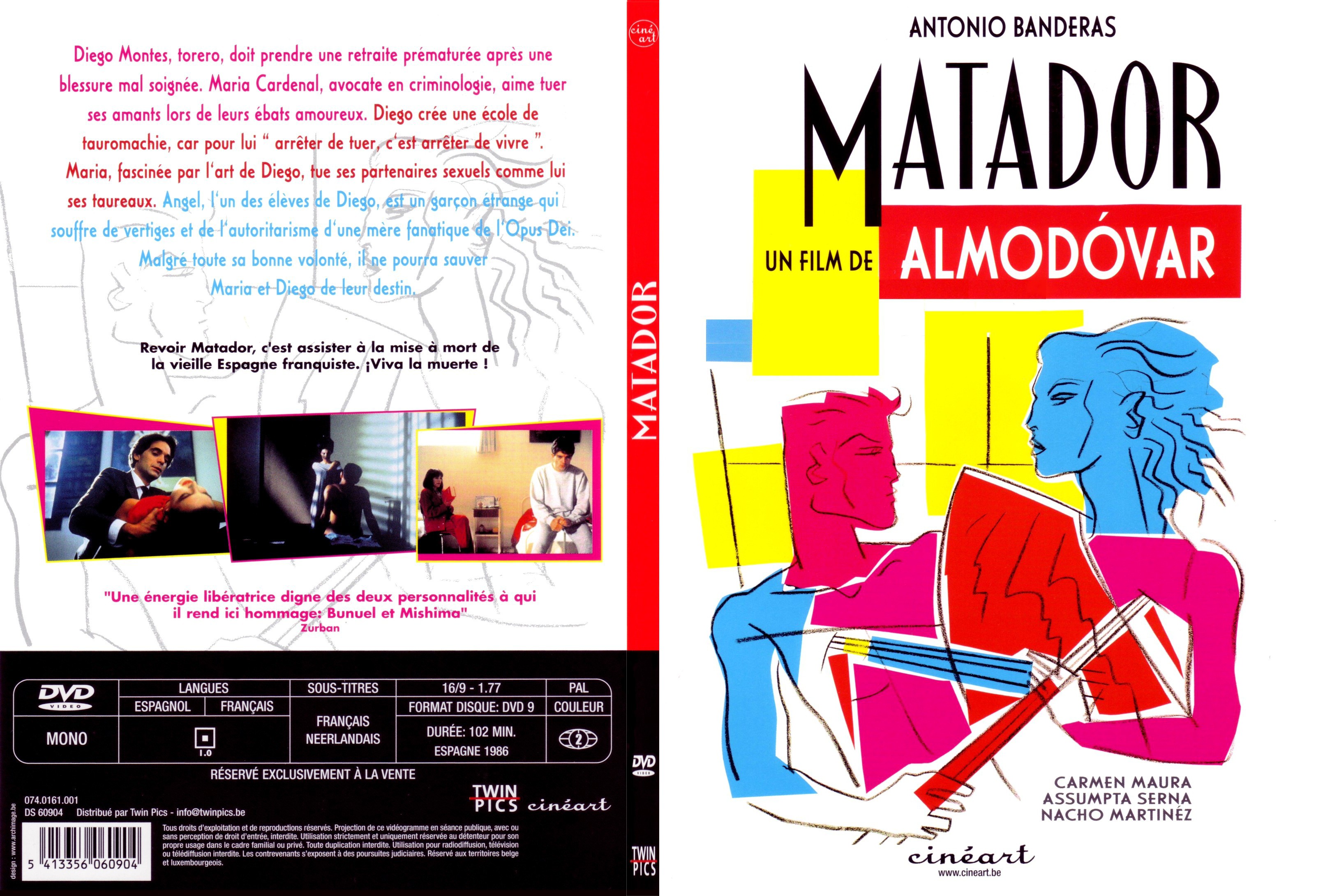 Jaquette DVD Matador - SLIM
