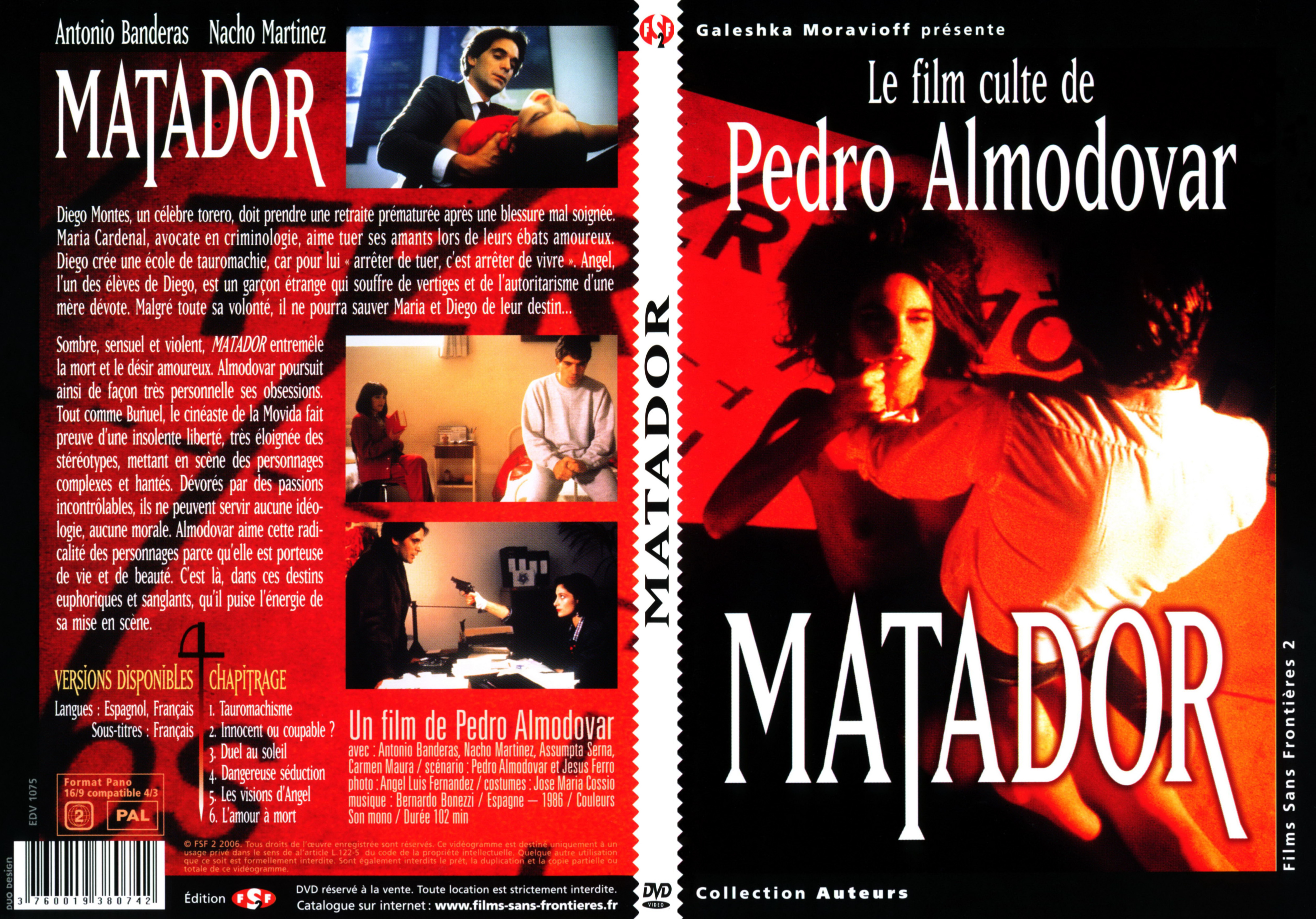 Jaquette DVD Matador - SLIM v2