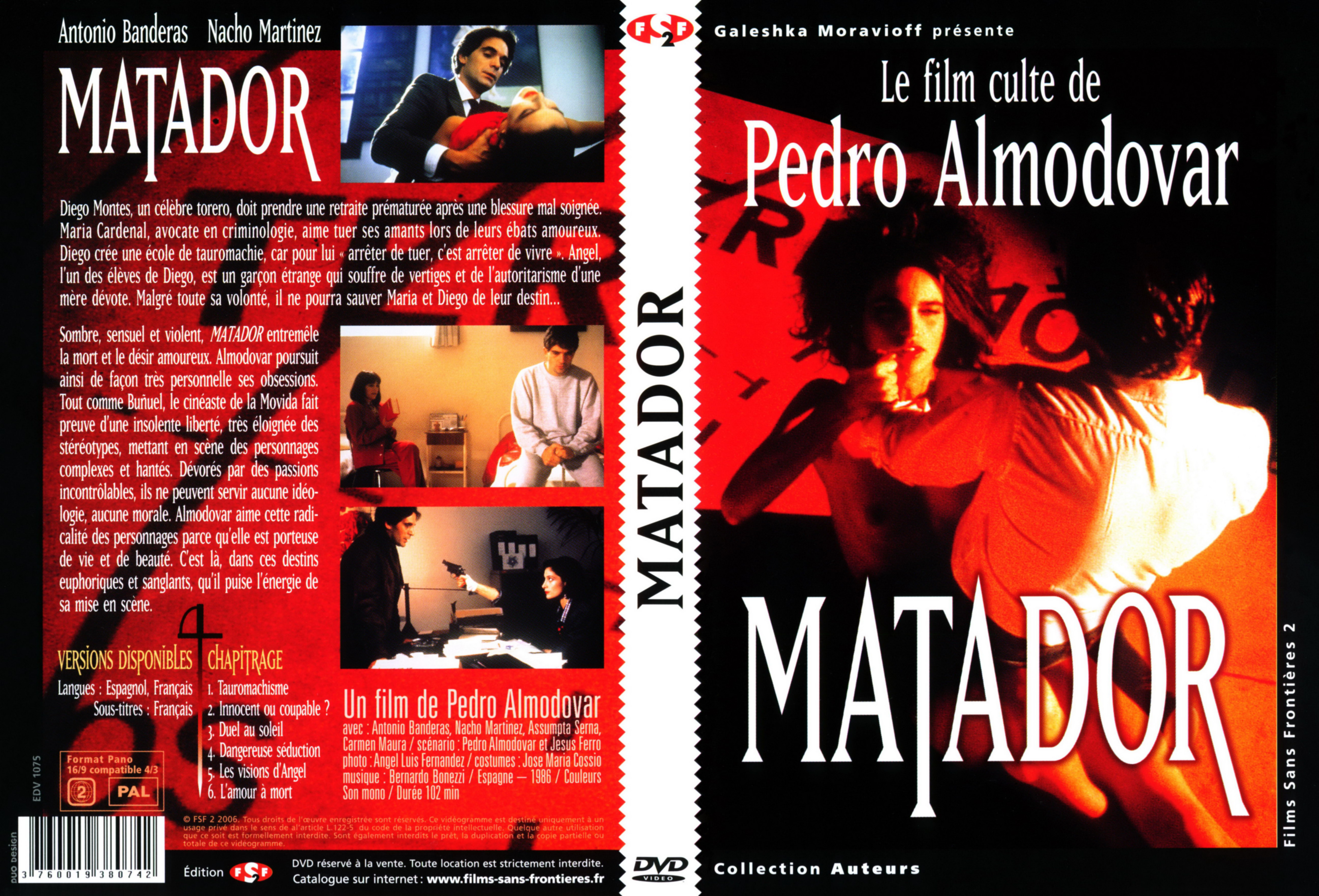 Jaquette DVD Matador v2