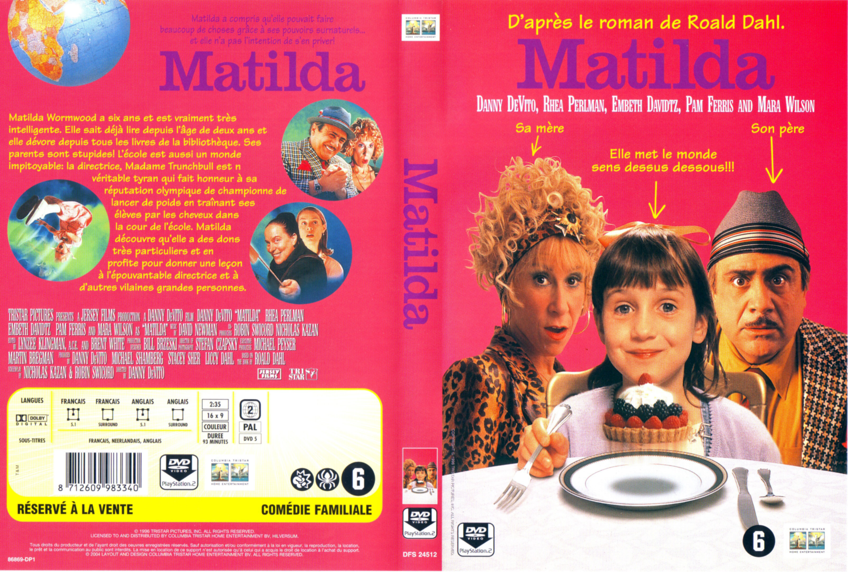Jaquette DVD Matilda