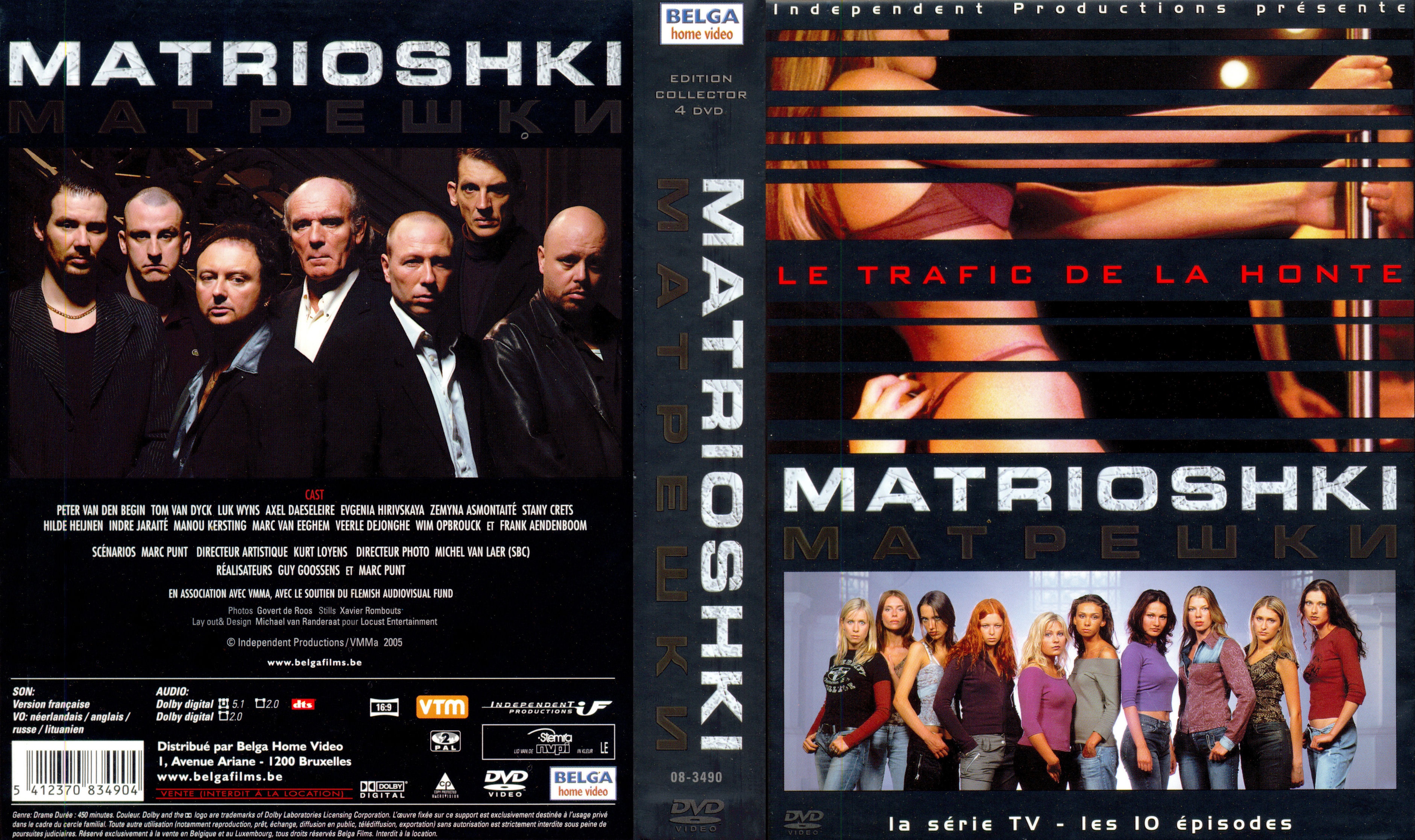 Jaquette DVD Matrioshki COFFRET