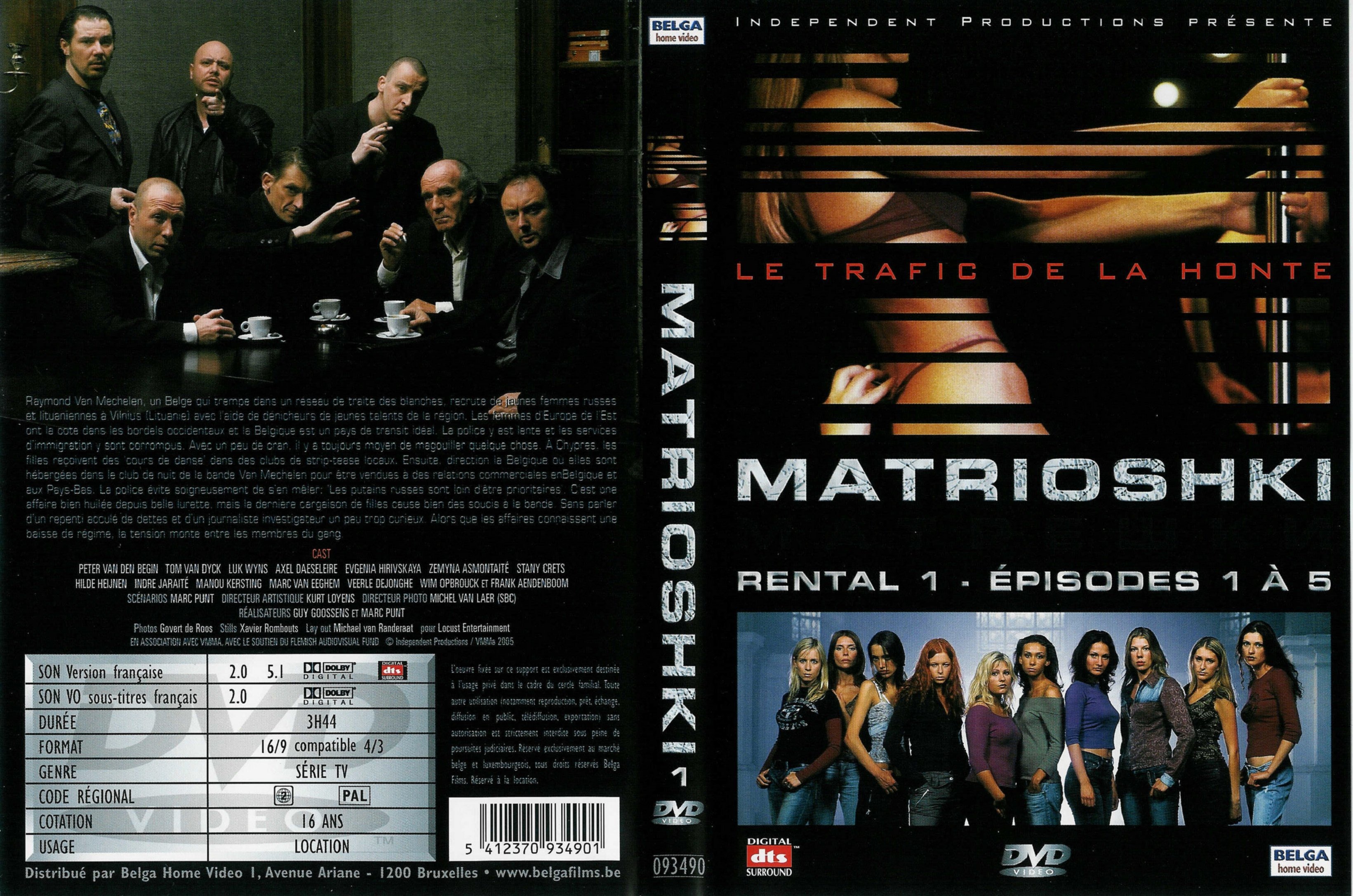 Jaquette DVD Matrioshki DVD 1