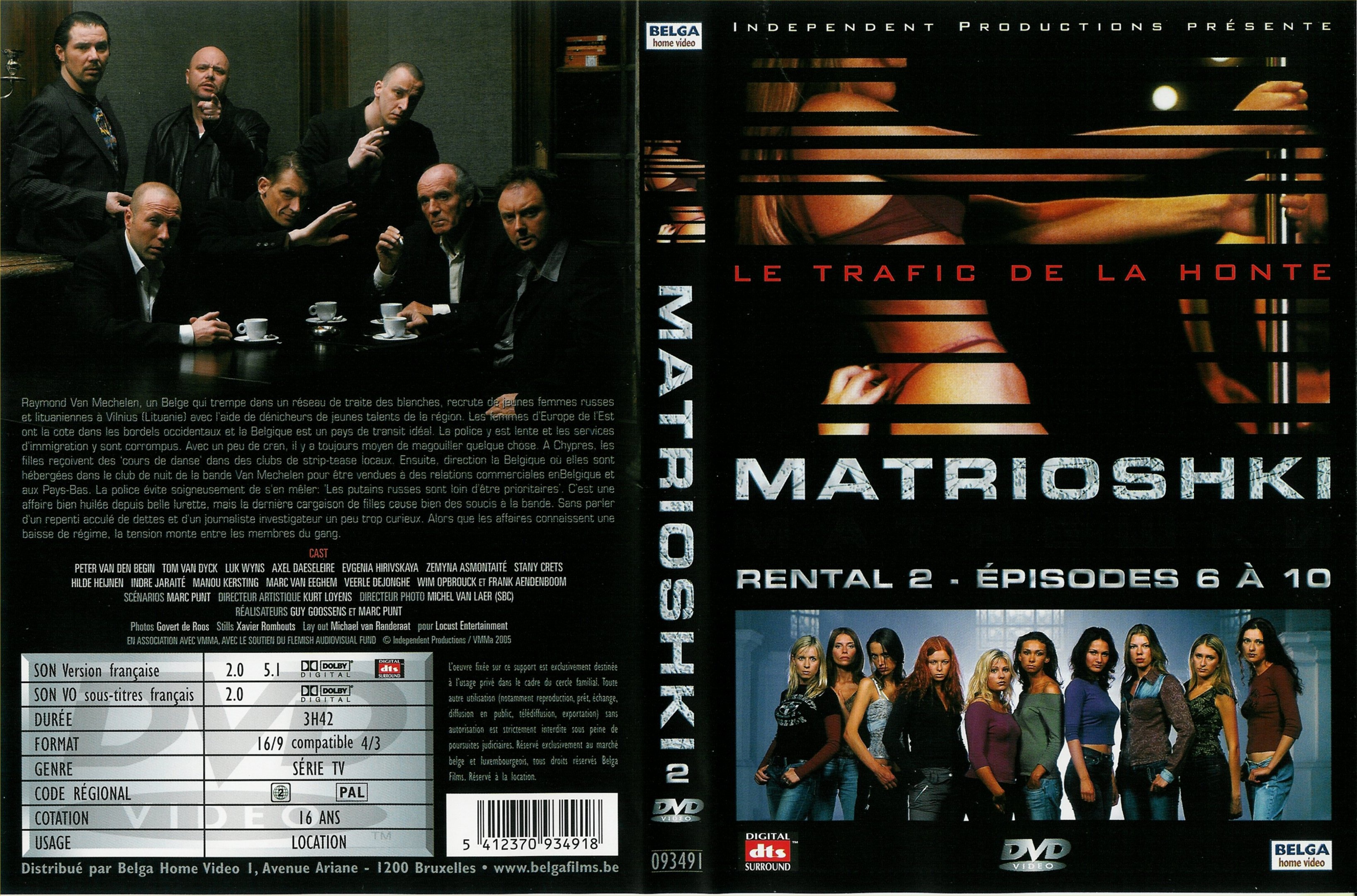 Jaquette DVD Matrioshki DVD 2