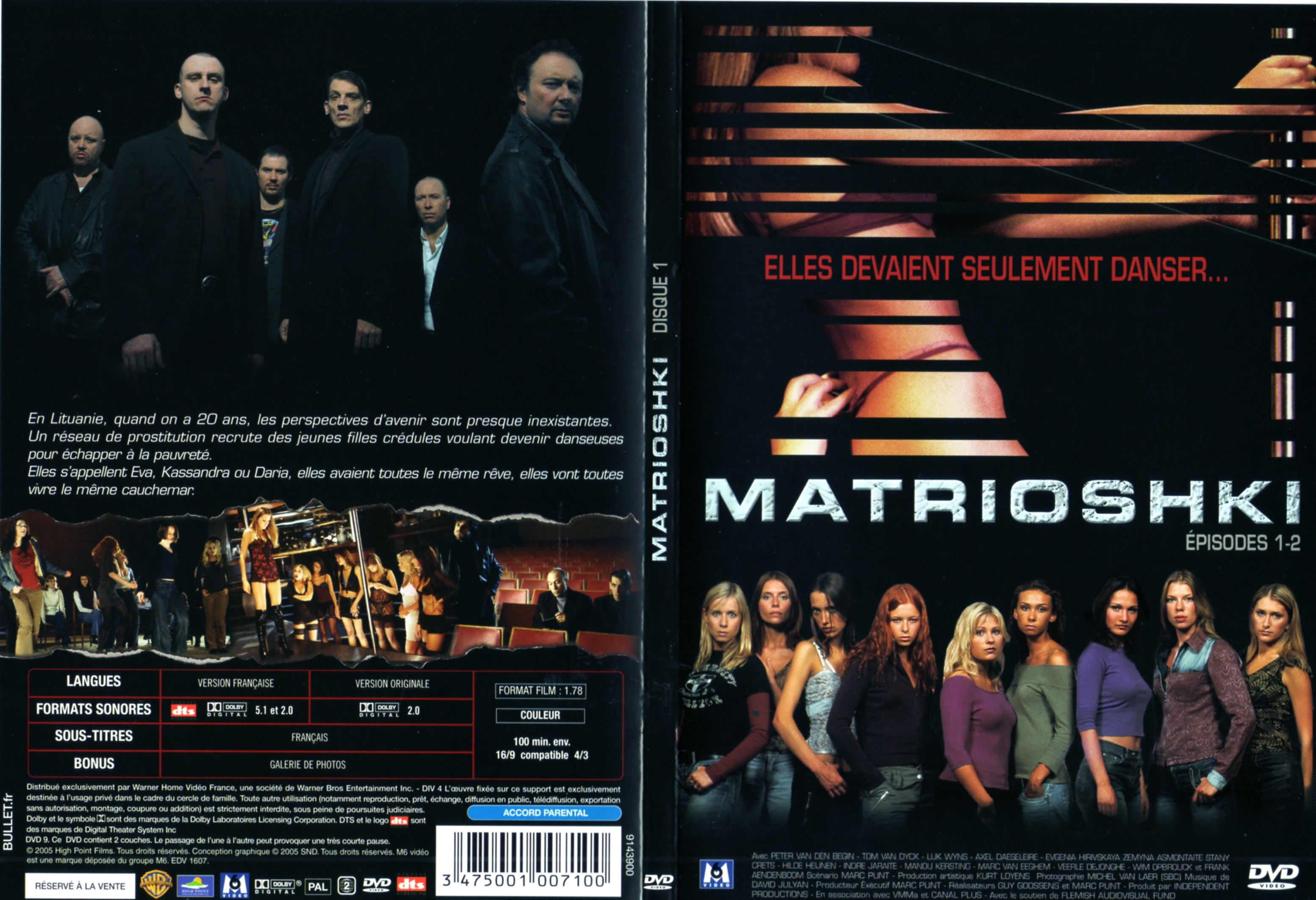 Jaquette DVD Matrioshki Saison 1 vol 1