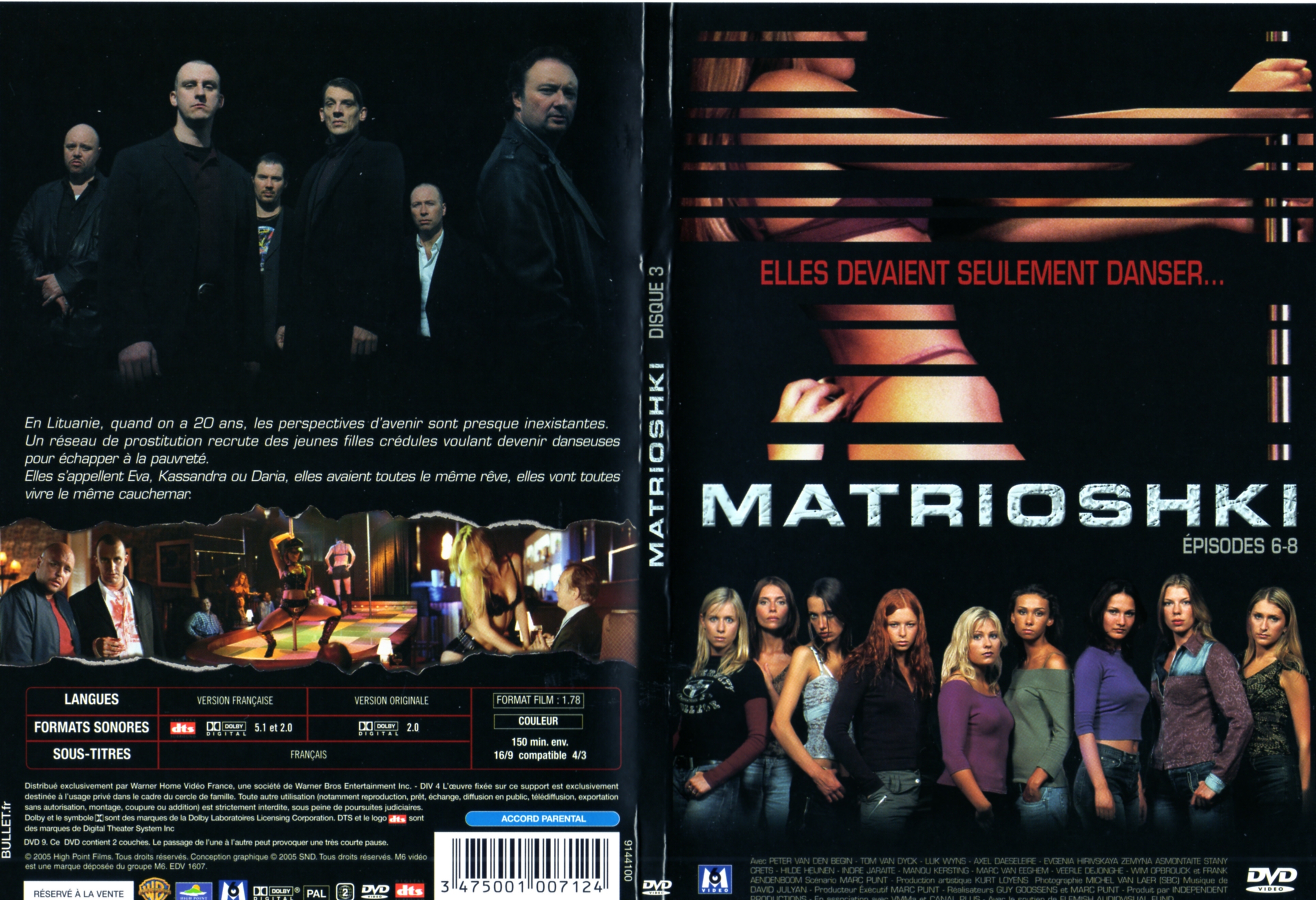 Jaquette DVD Matrioshki Saison 1 vol 3