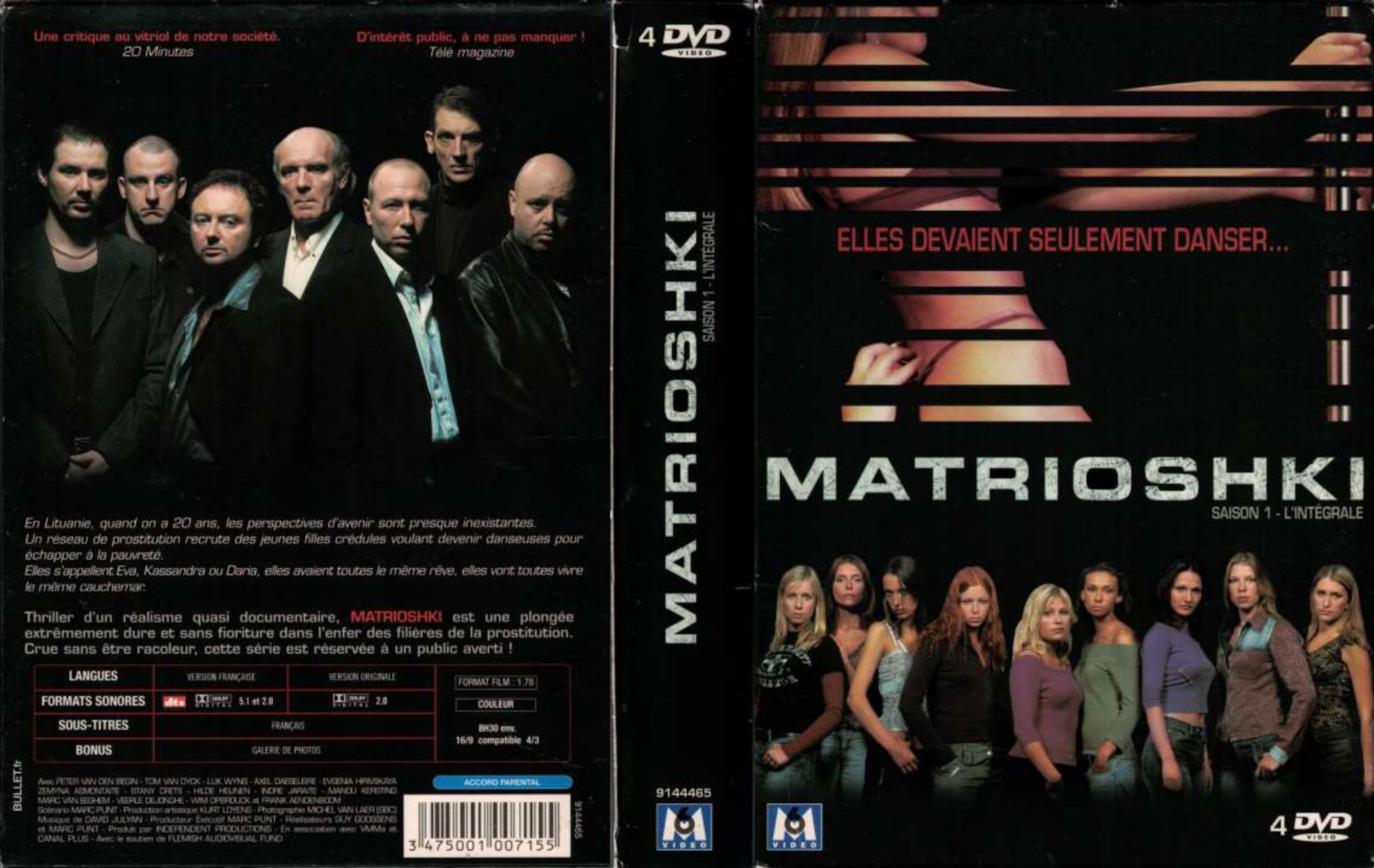 Jaquette DVD Matriosky Saison 1