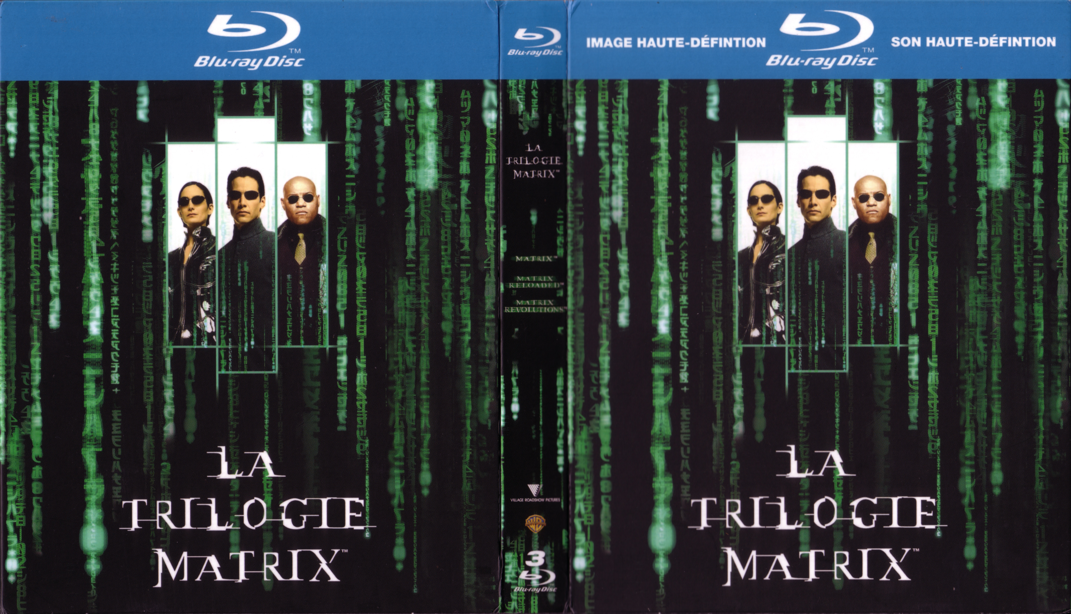 Jaquette DVD Matrix Trilogie (BLU-RAY)