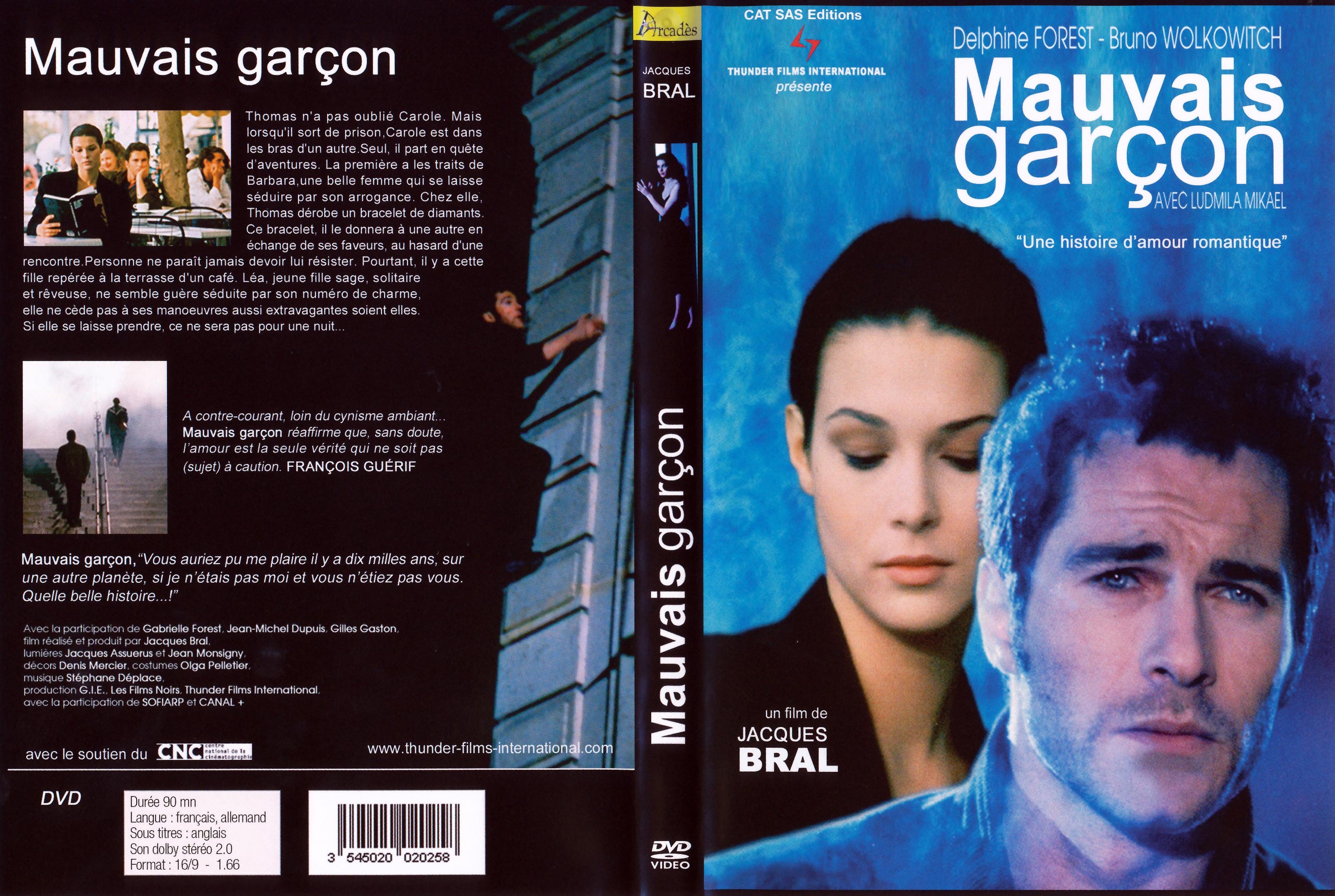 Jaquette DVD Mauvais garcon