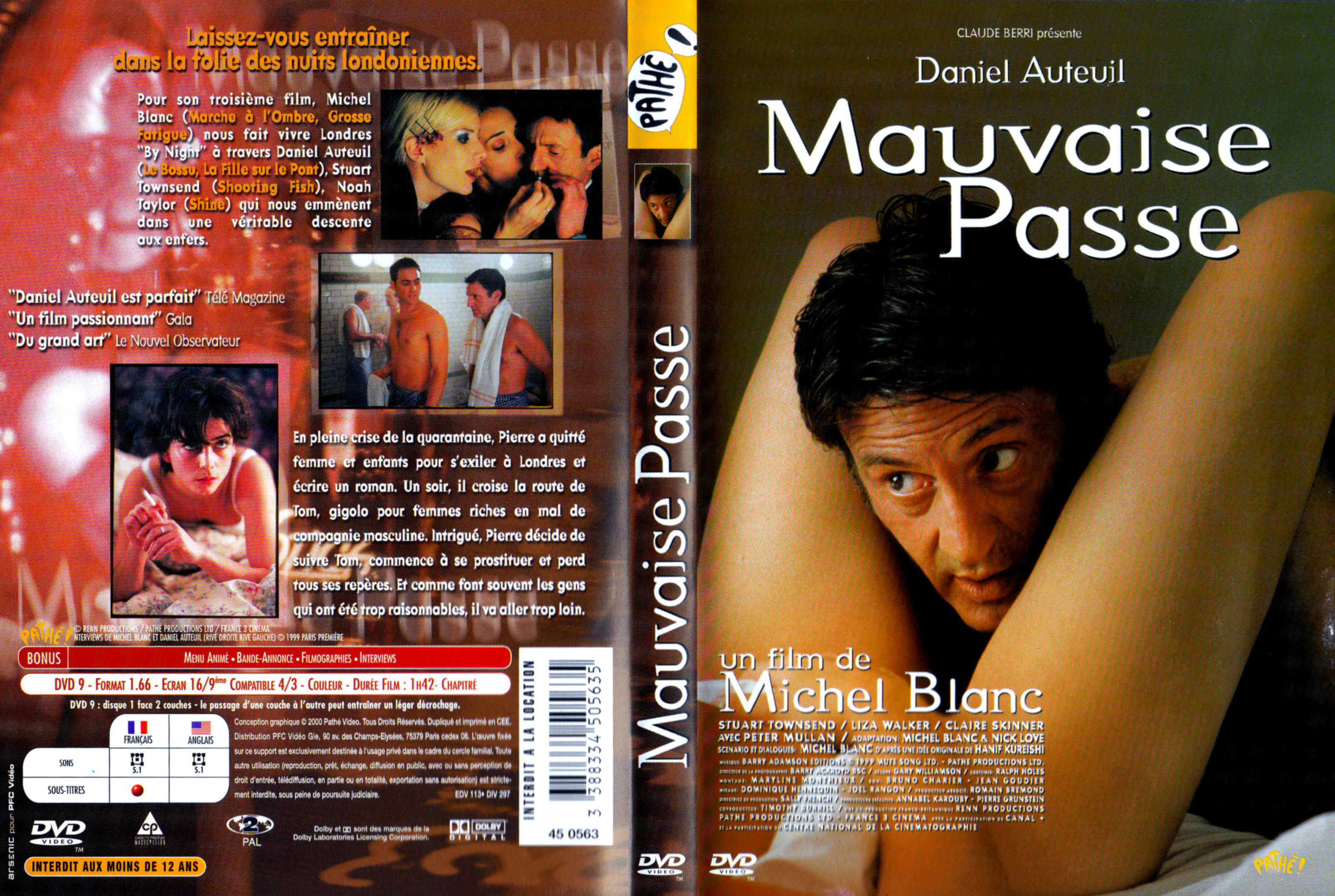 Jaquette DVD Mauvaise passe
