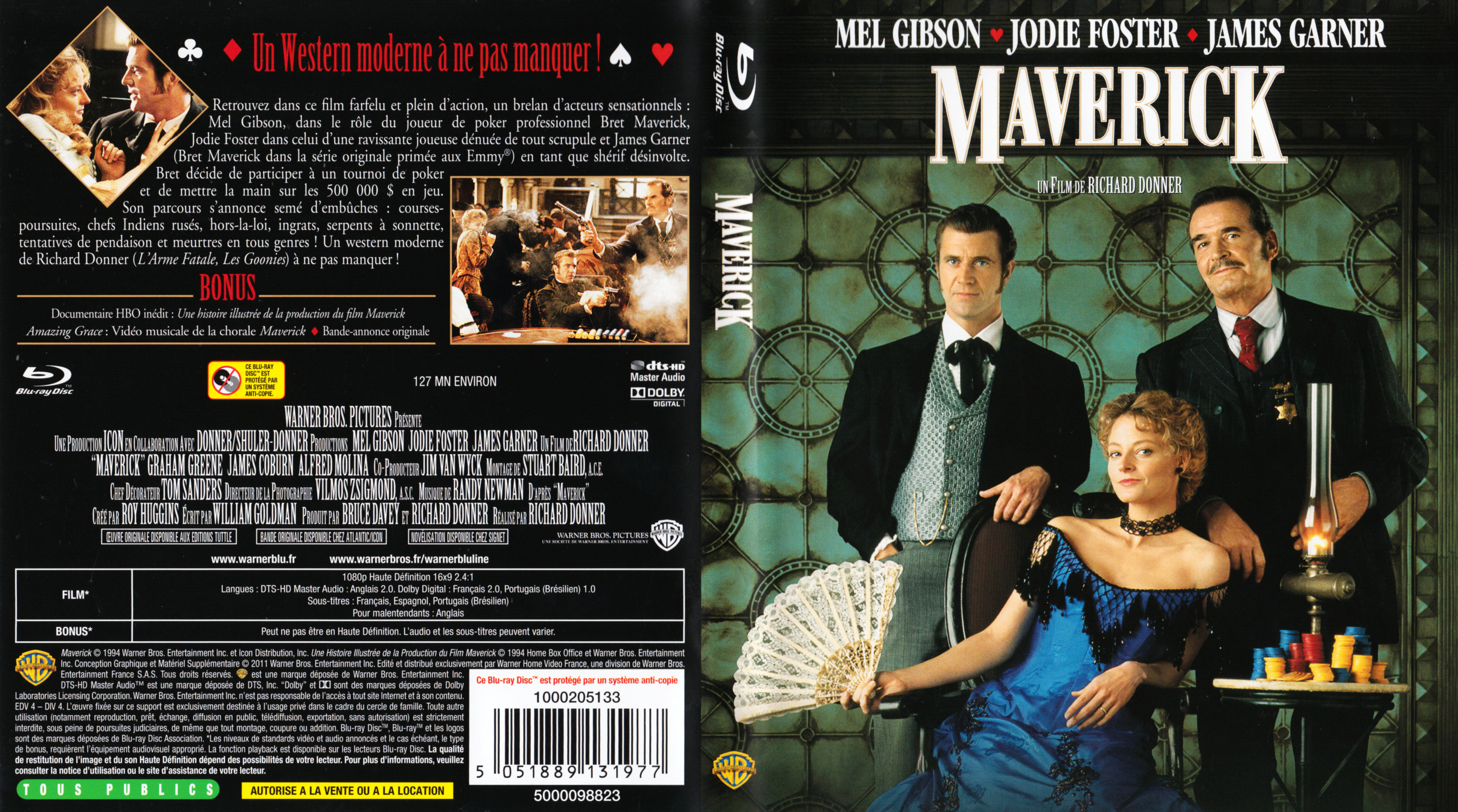 Jaquette DVD Maverick (BLU-RAY)