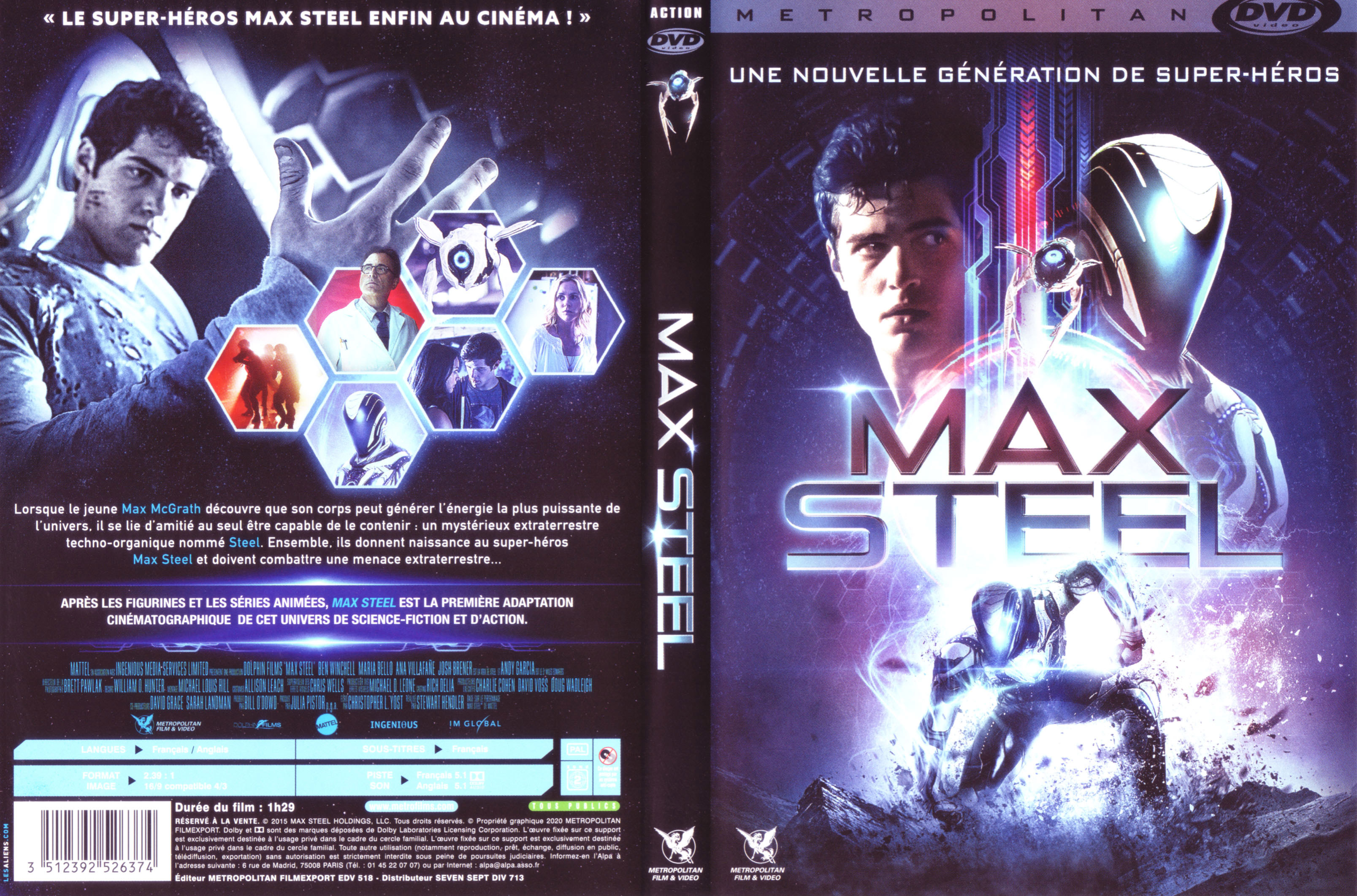 Jaquette DVD Max Steel