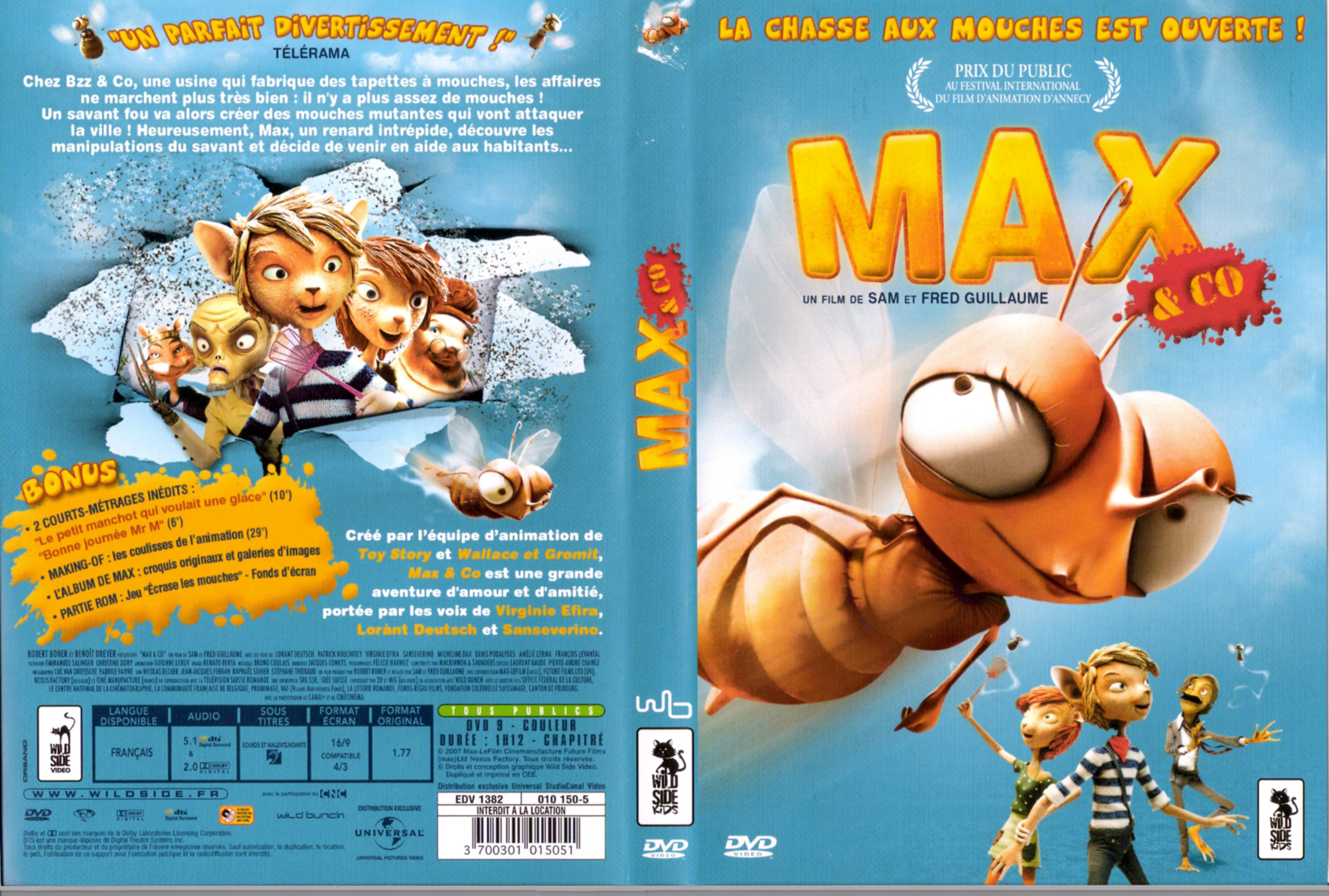 Jaquette DVD Max and co