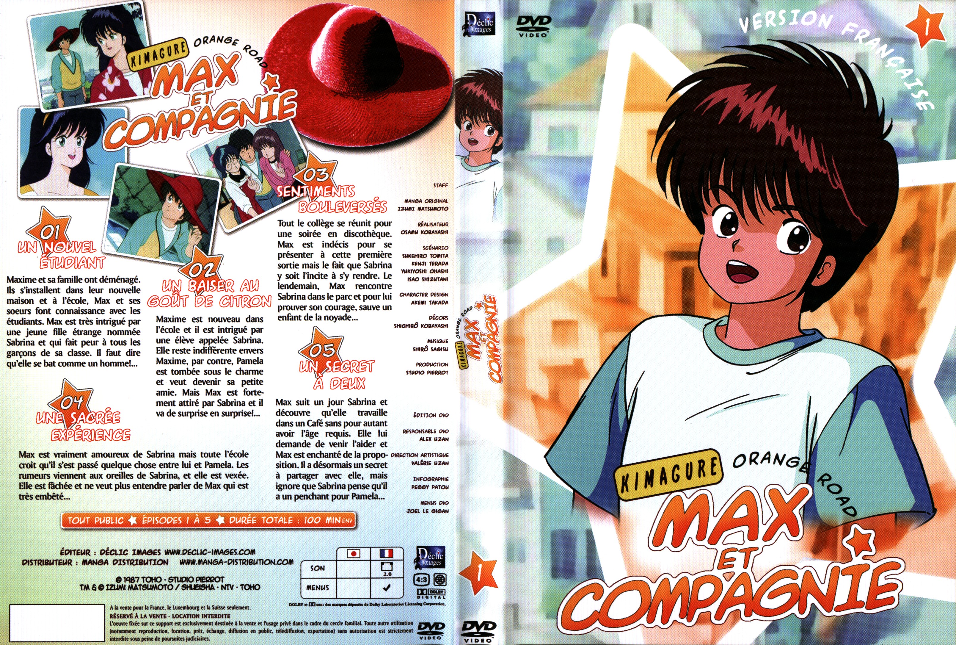 Jaquette DVD Max et compagnie vol 01