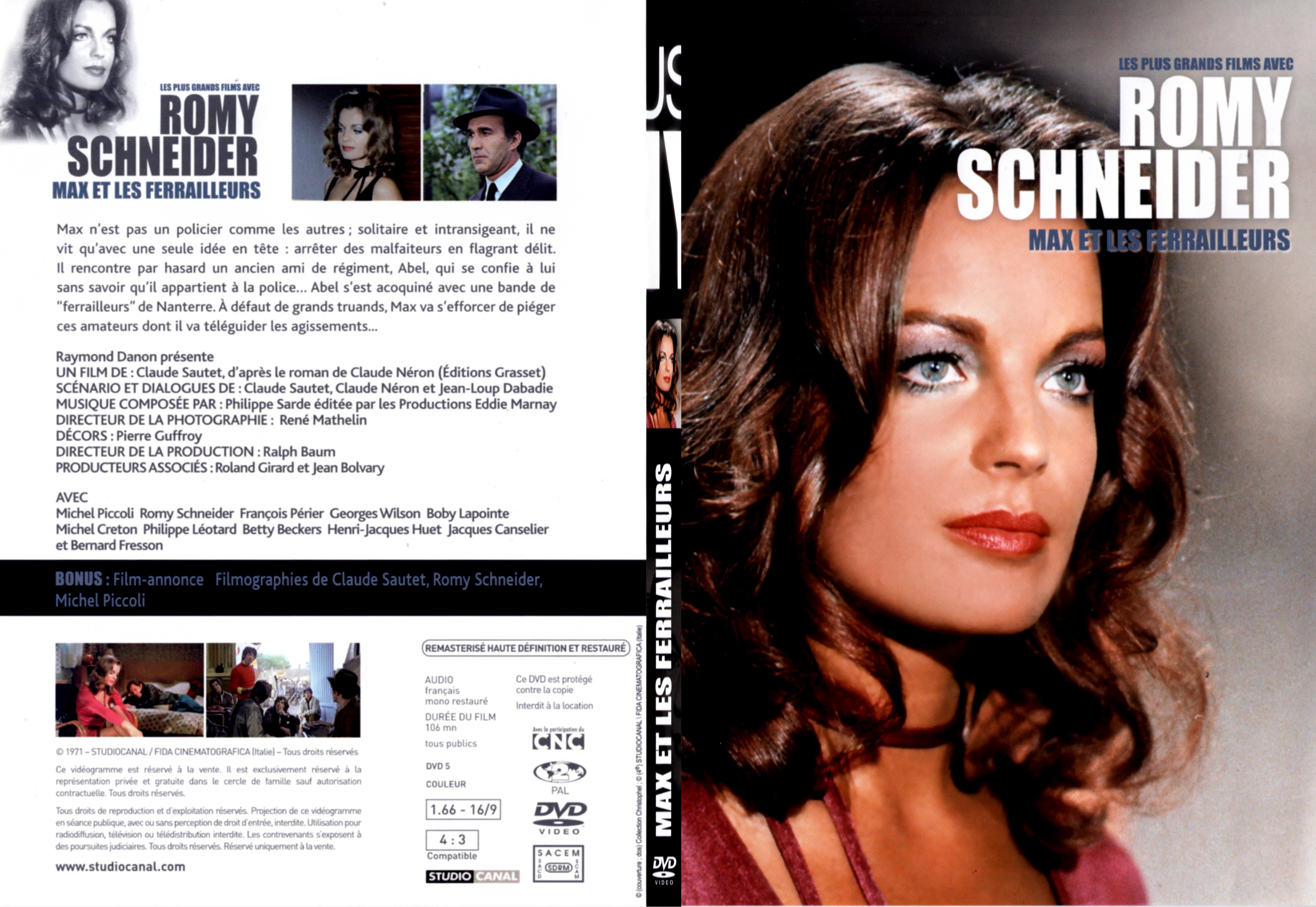 Jaquette DVD Max et les ferrailleurs - SLIM v2