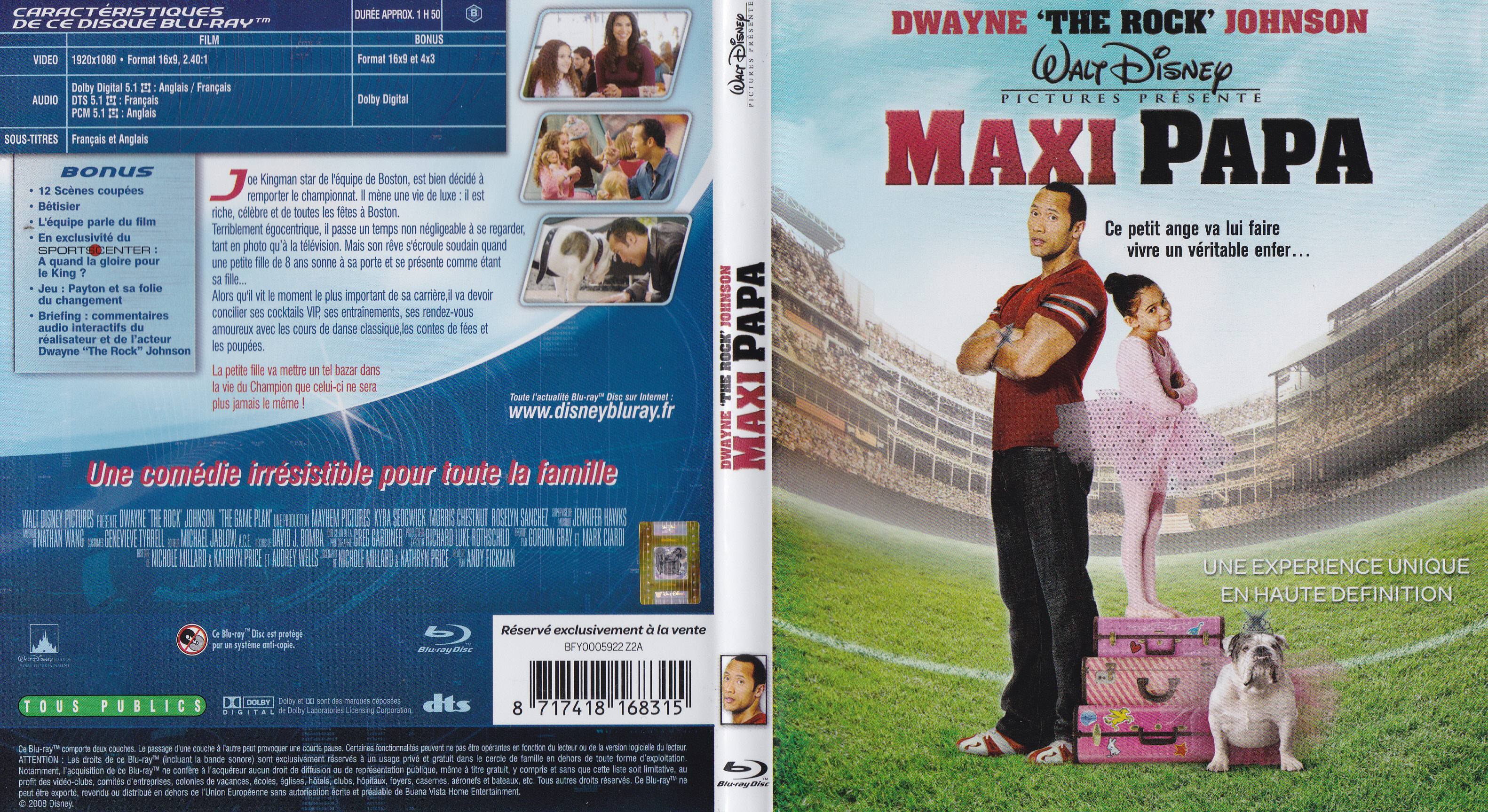 Jaquette DVD Maxi Papa (BLU-RAY)