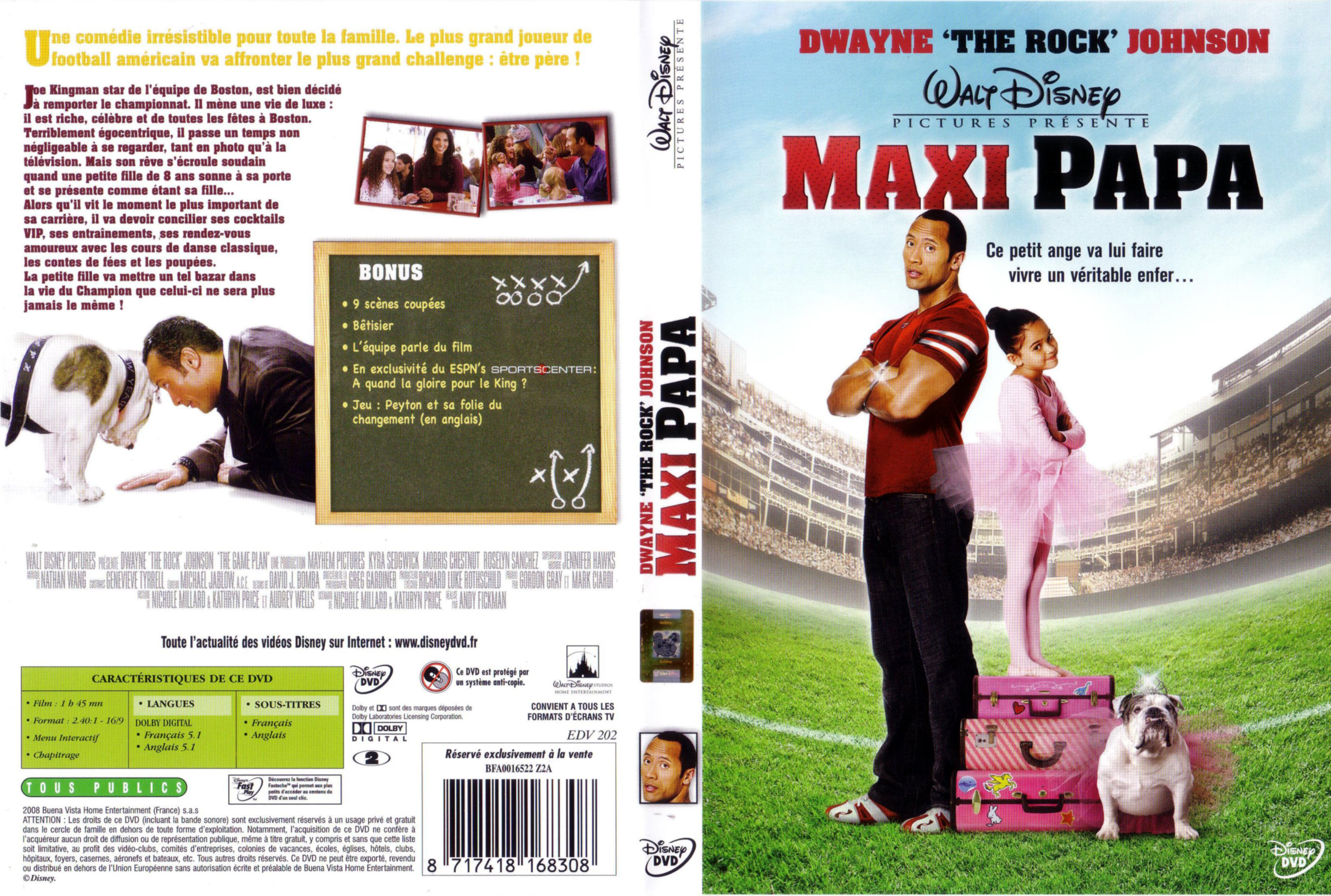 Jaquette DVD Maxi papa