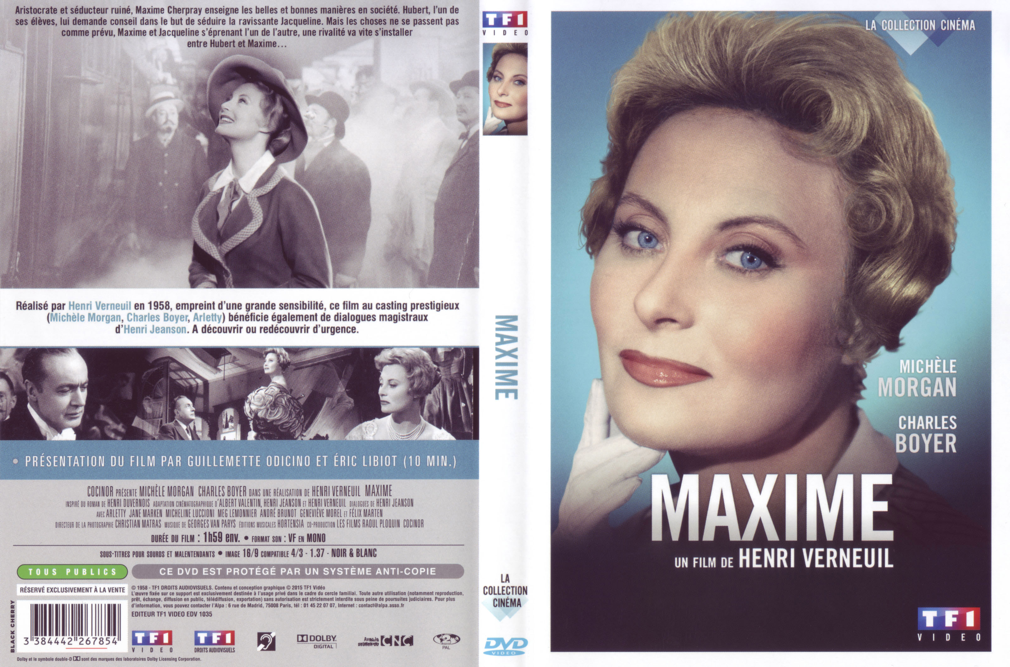 Jaquette DVD Maxime V2